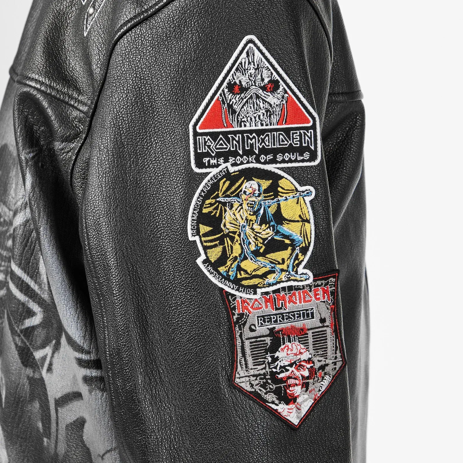 Trooper x Iron Maiden Leather Jacket