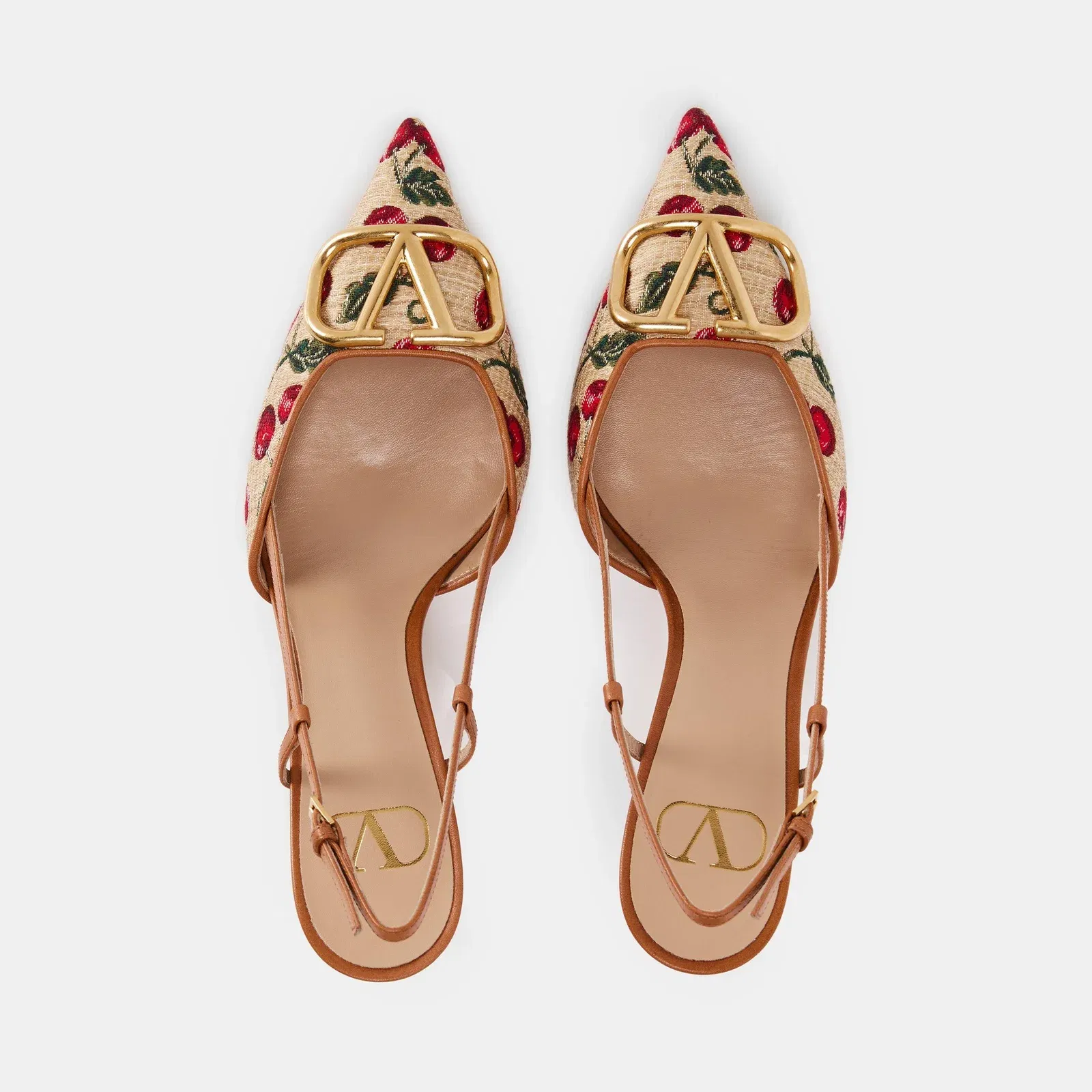 Vlogo Hardware Slingbacks