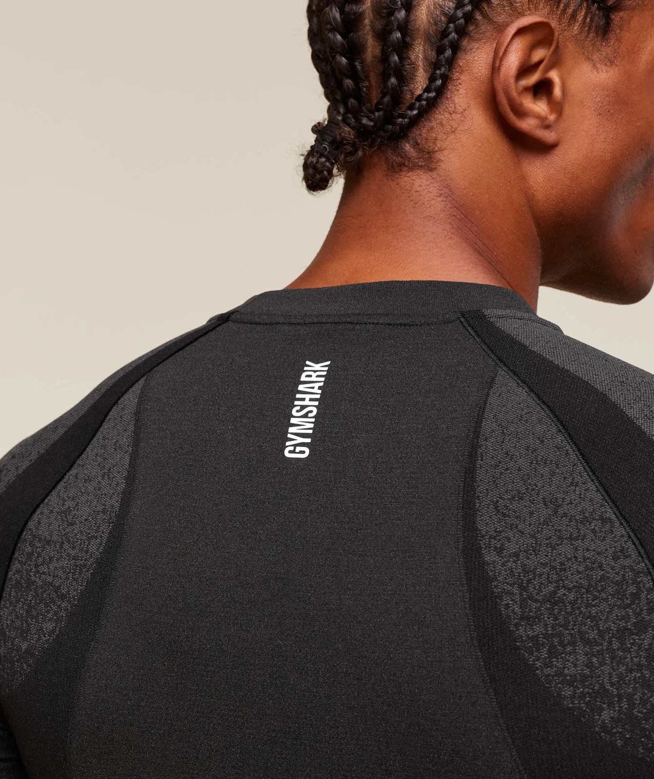 Gymshark Shadow Seamless T-Shirt - Black