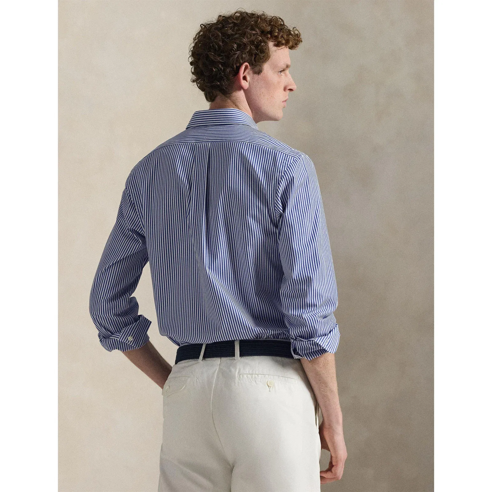Stripe Poplin Slim Fit Shirt
