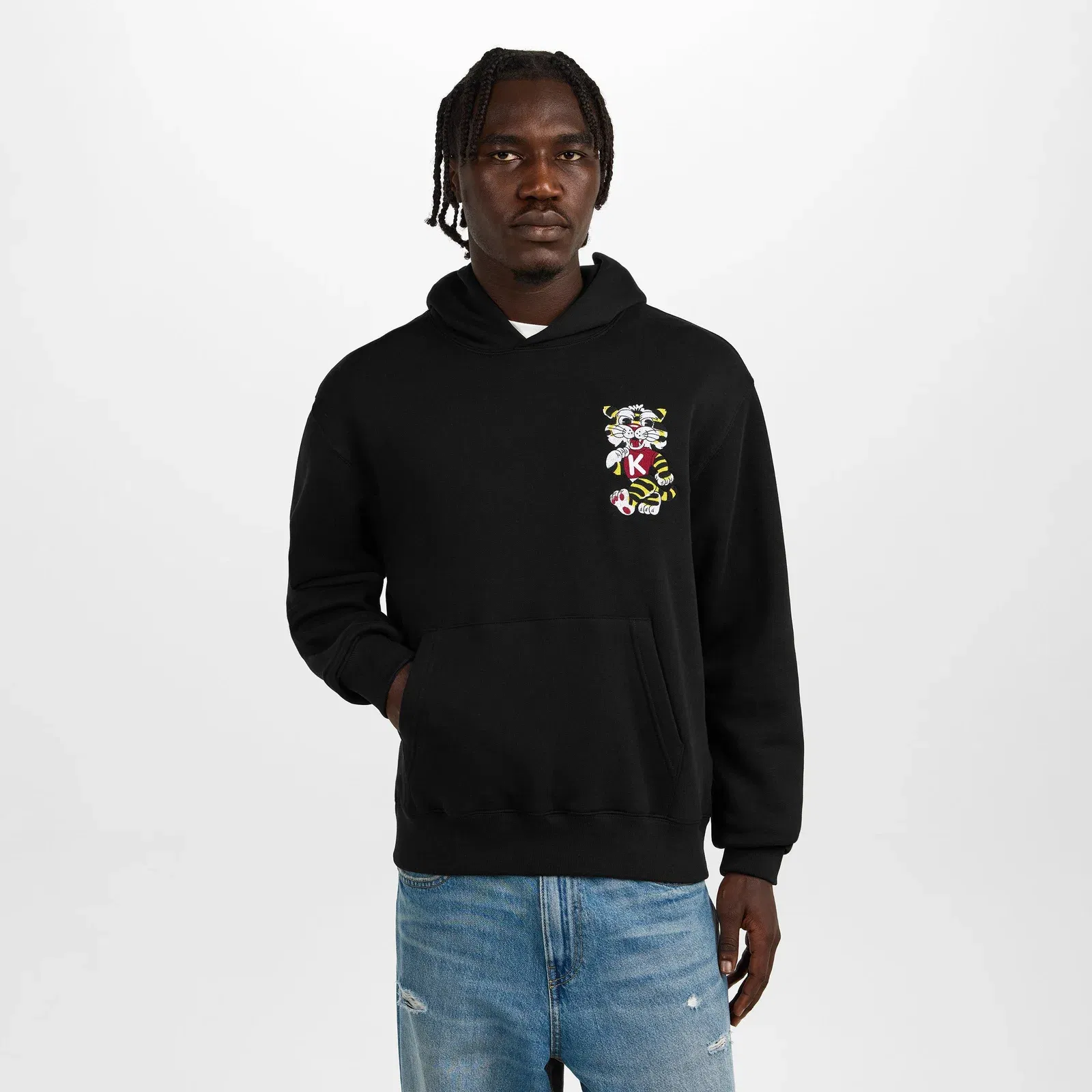 Tiger Heart Pull Over Hoodie