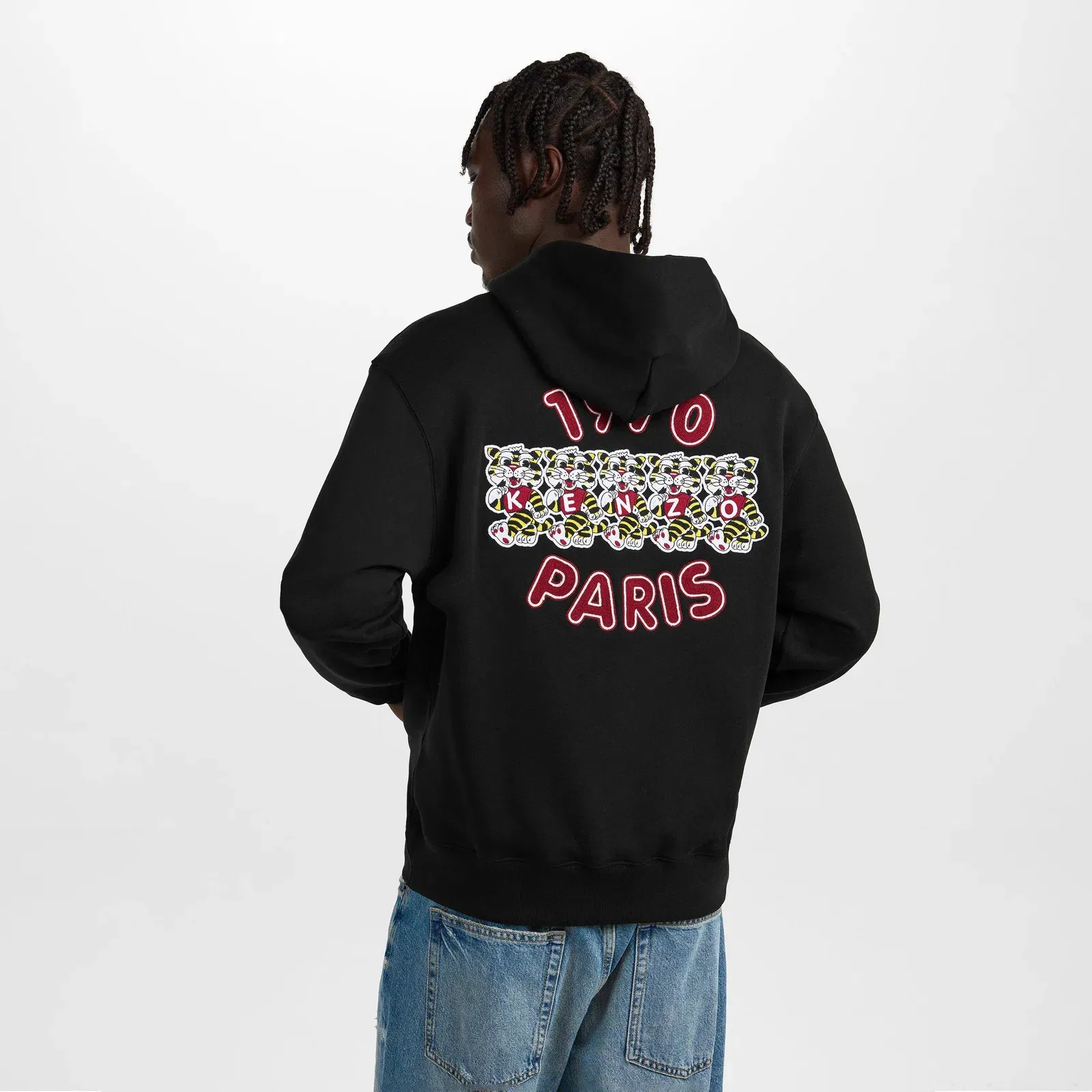 Tiger Heart Pull Over Hoodie