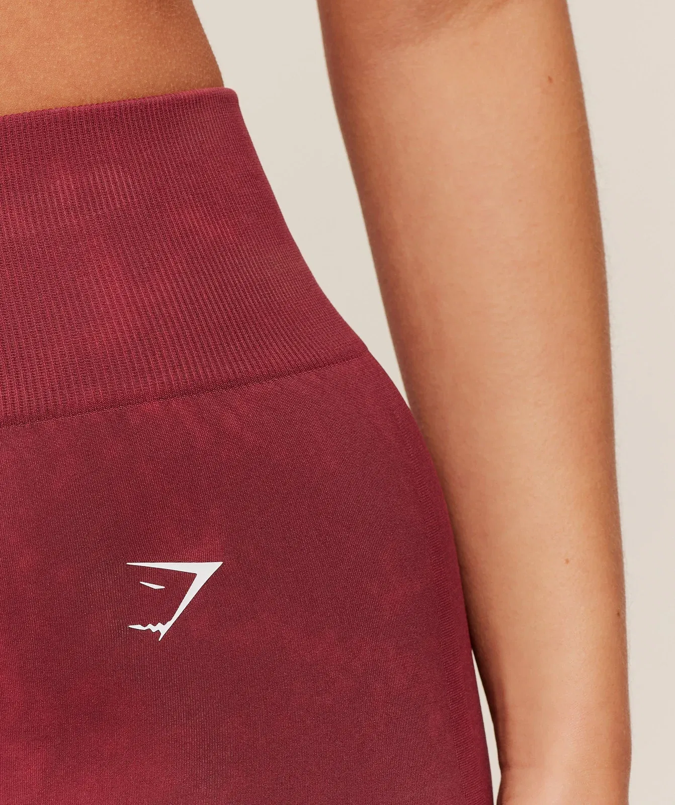 Gymshark Washed Shorts - Red Wash