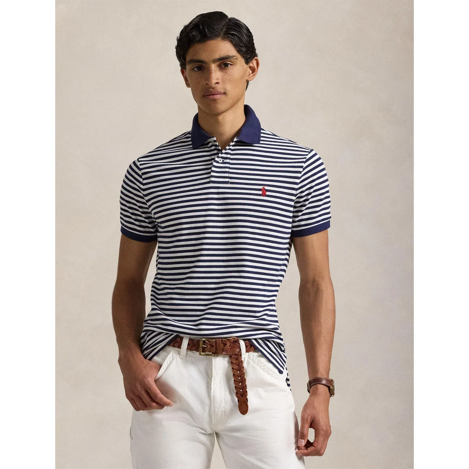 Oxford Mesh Polo Shirt