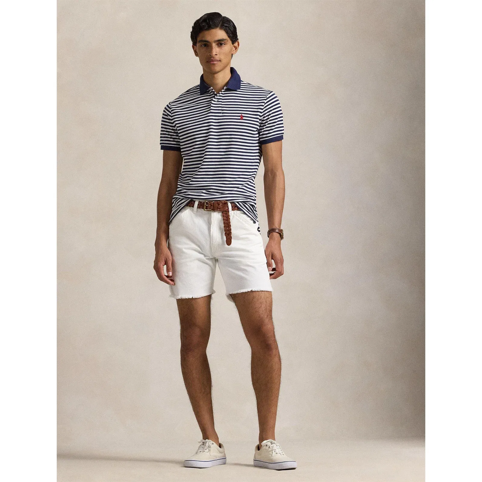 Oxford Mesh Polo Shirt