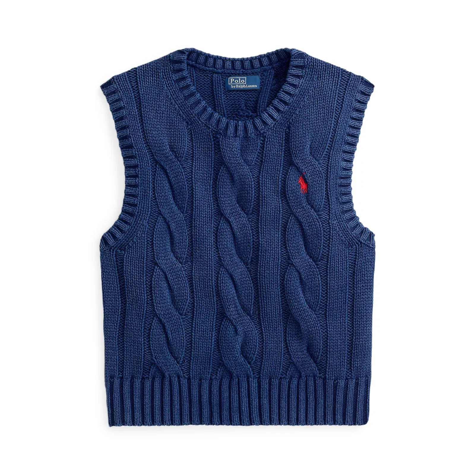 Knitted Cable Knit Vest