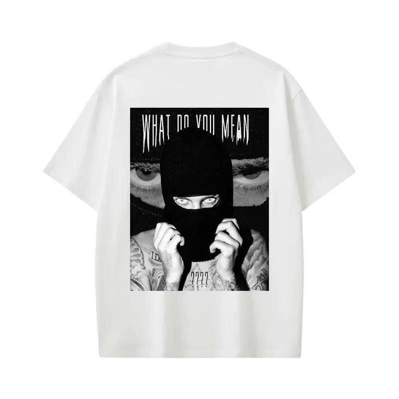 JUSTIN-I'm Going Through Changes T-shirt(White)