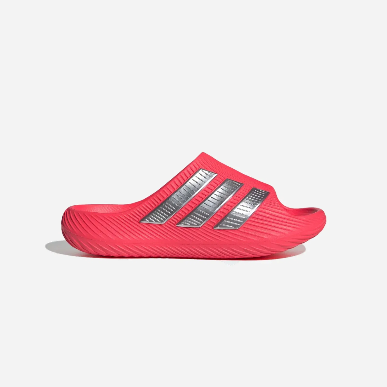 Adidas Purechill Slides  Lucid Red / Matte Silver / Matte Silver