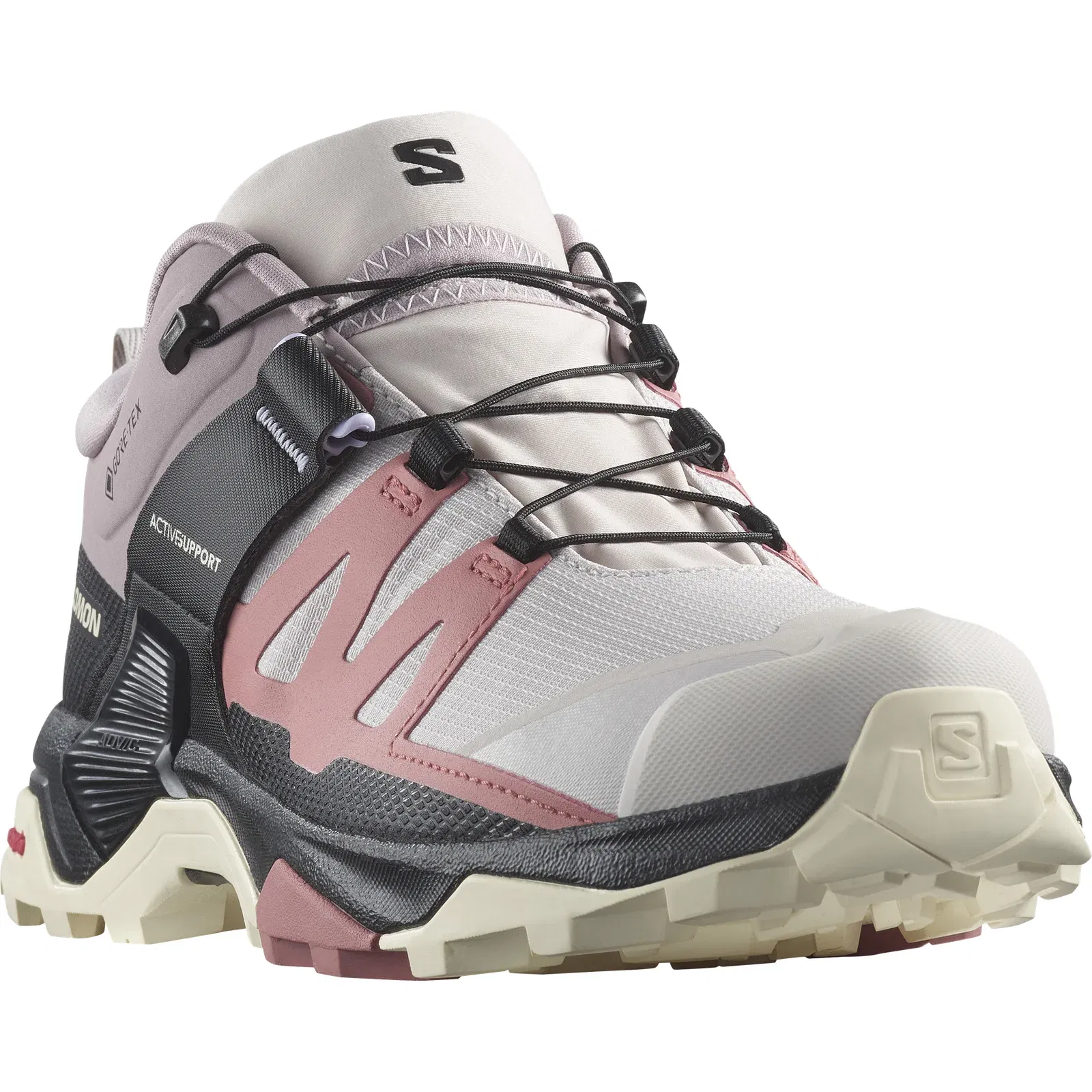 Salomon X Ultra 4 Gore-Tex Hiking & Backpacking Shoes Womens Ashes Of Roses