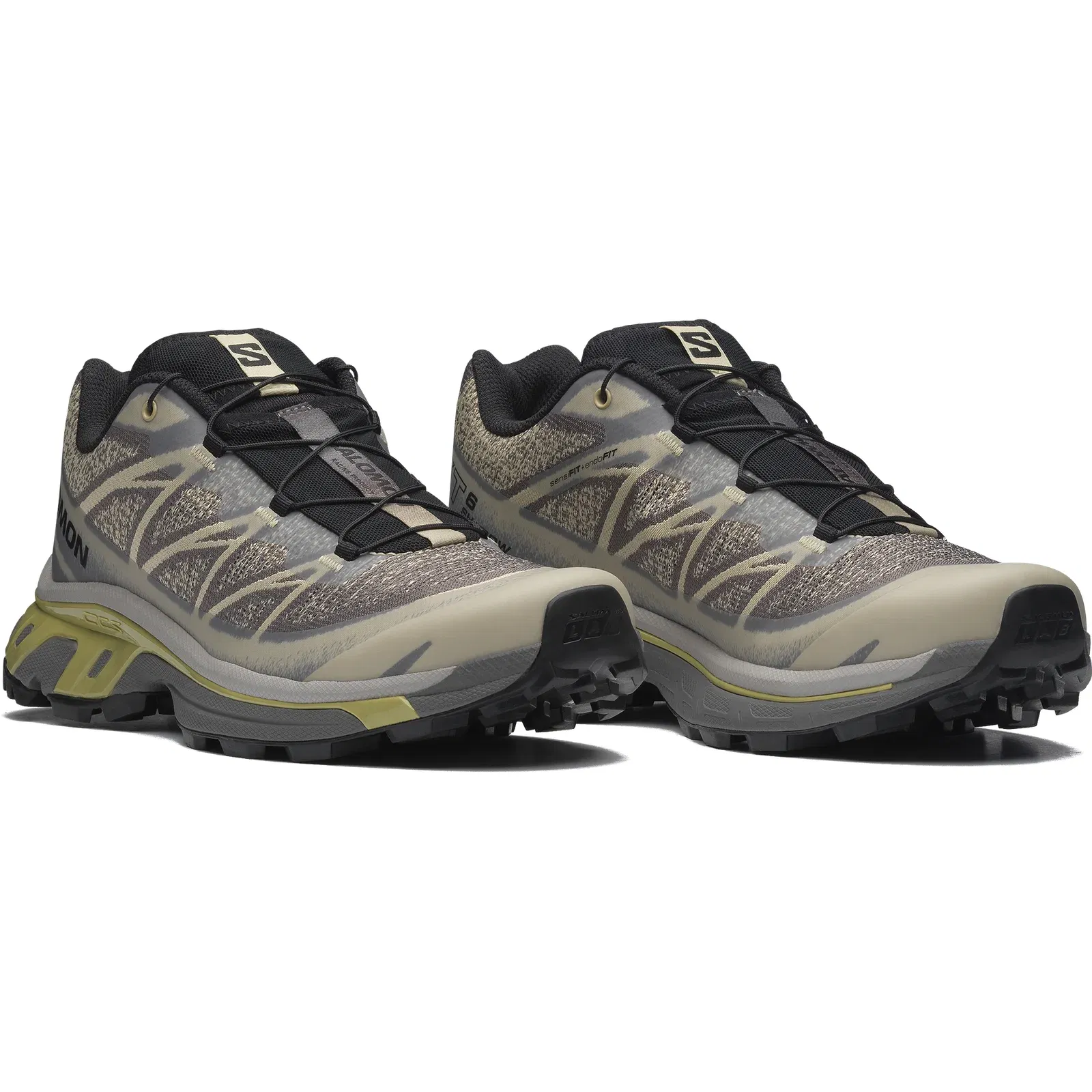 Salomon Xt-6 Shadow Sneakers Dark Gull Gray