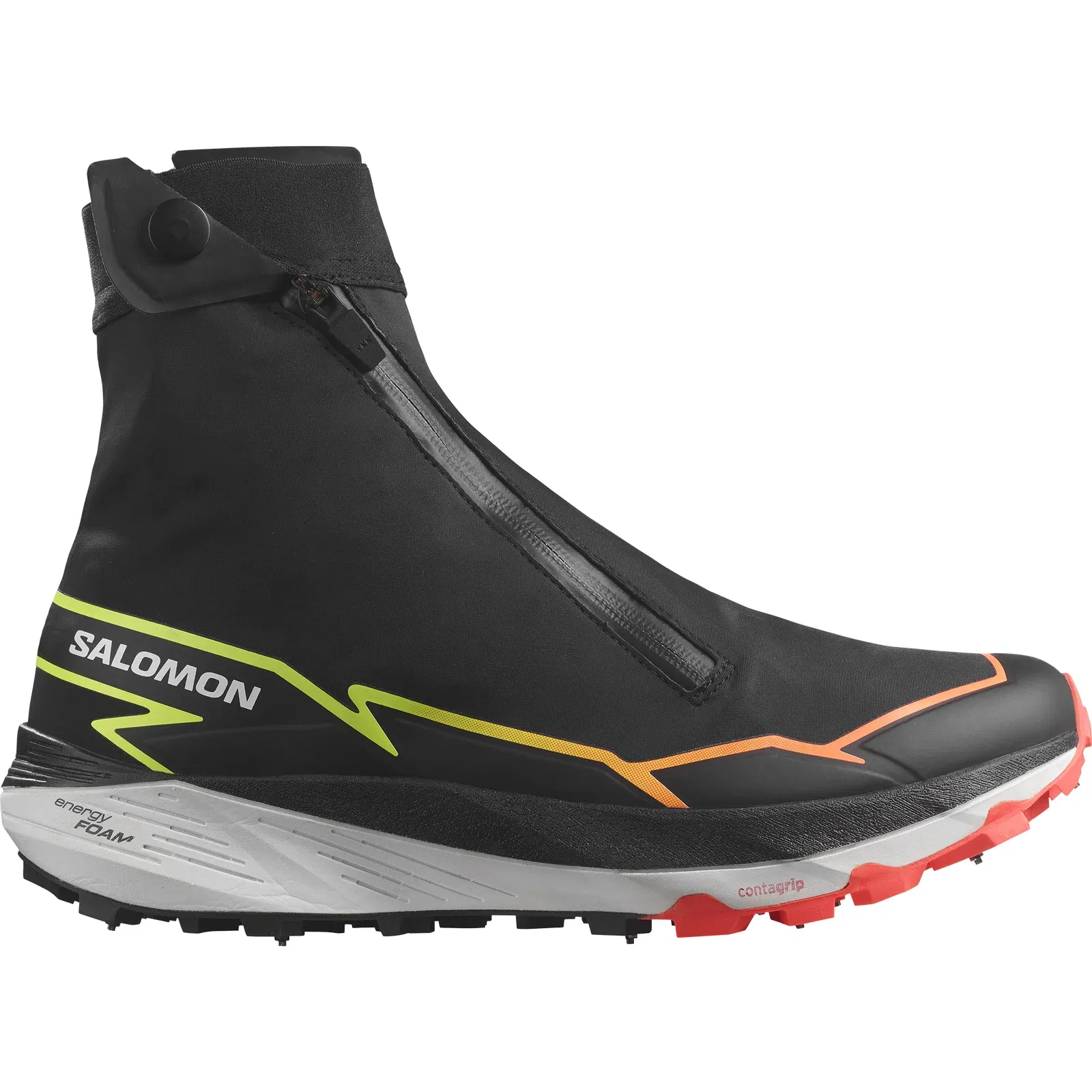 Salomon Winter Cross Spike Trail Running Shoes Black