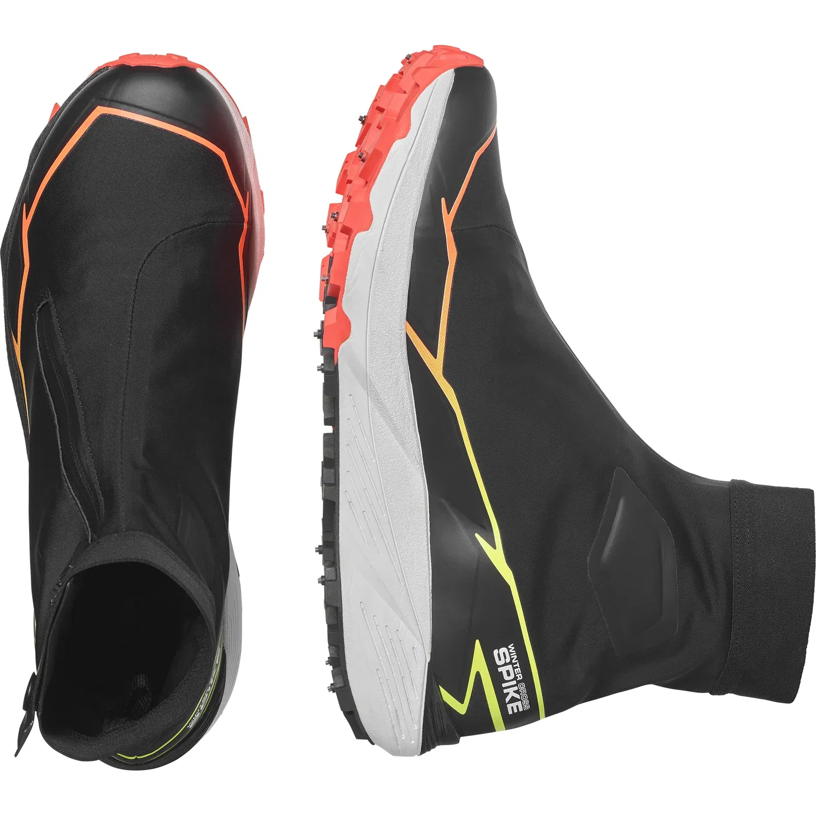 Salomon Winter Cross Spike Trail Running Shoes Black