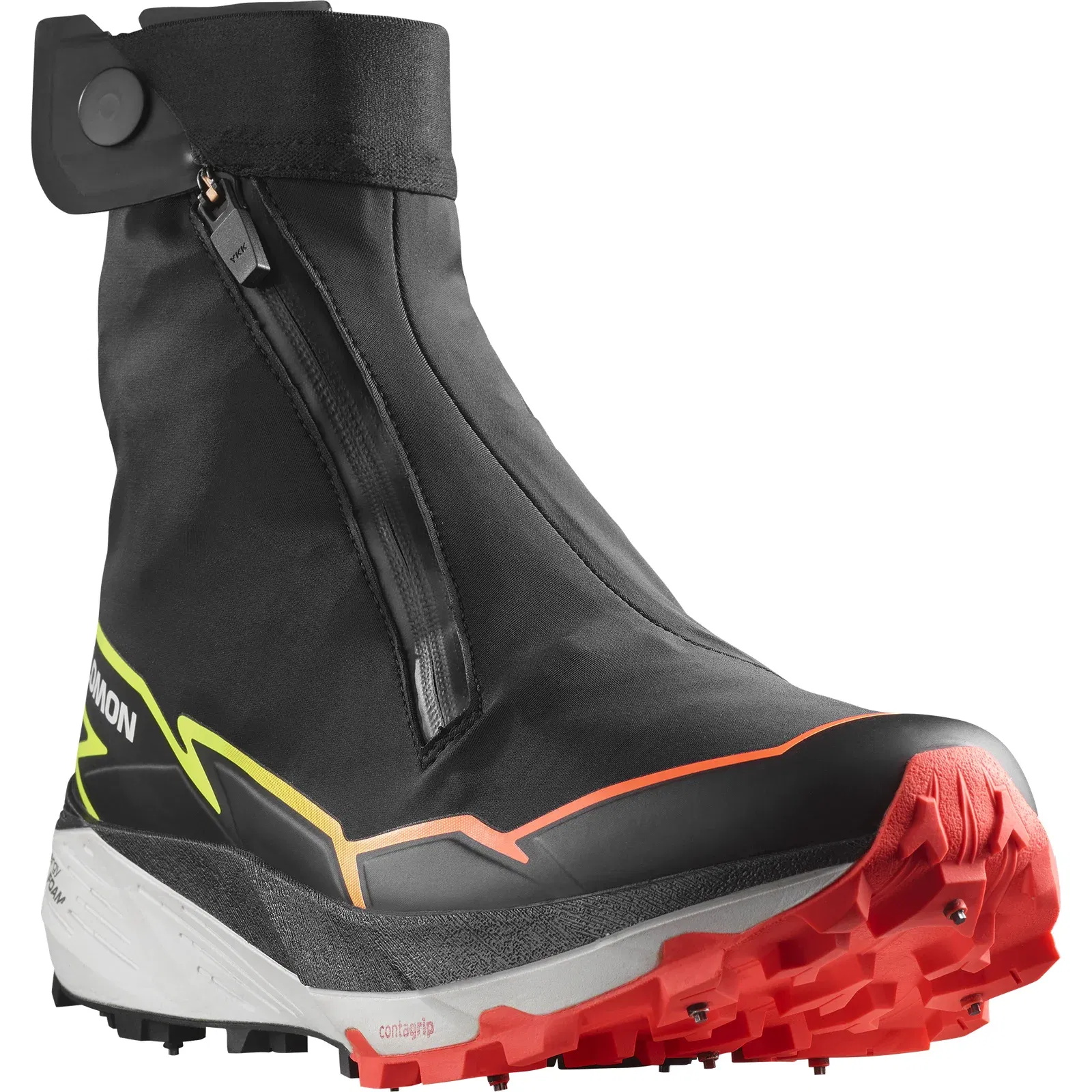 Salomon Winter Cross Spike Trail Running Shoes Black