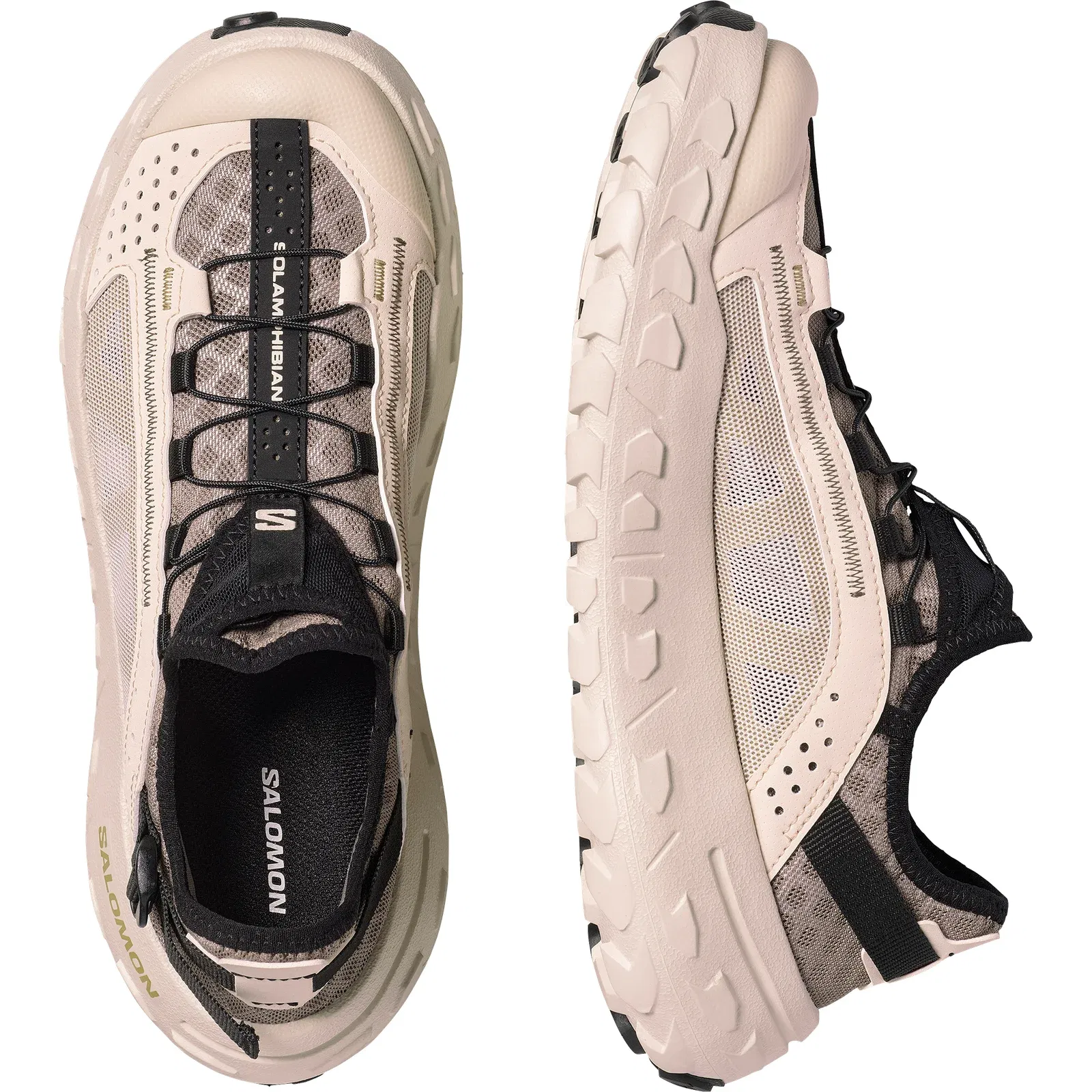 Salomon Solamphibian Sandals, Water Shoes & Recovery Shoes Womens Walnut