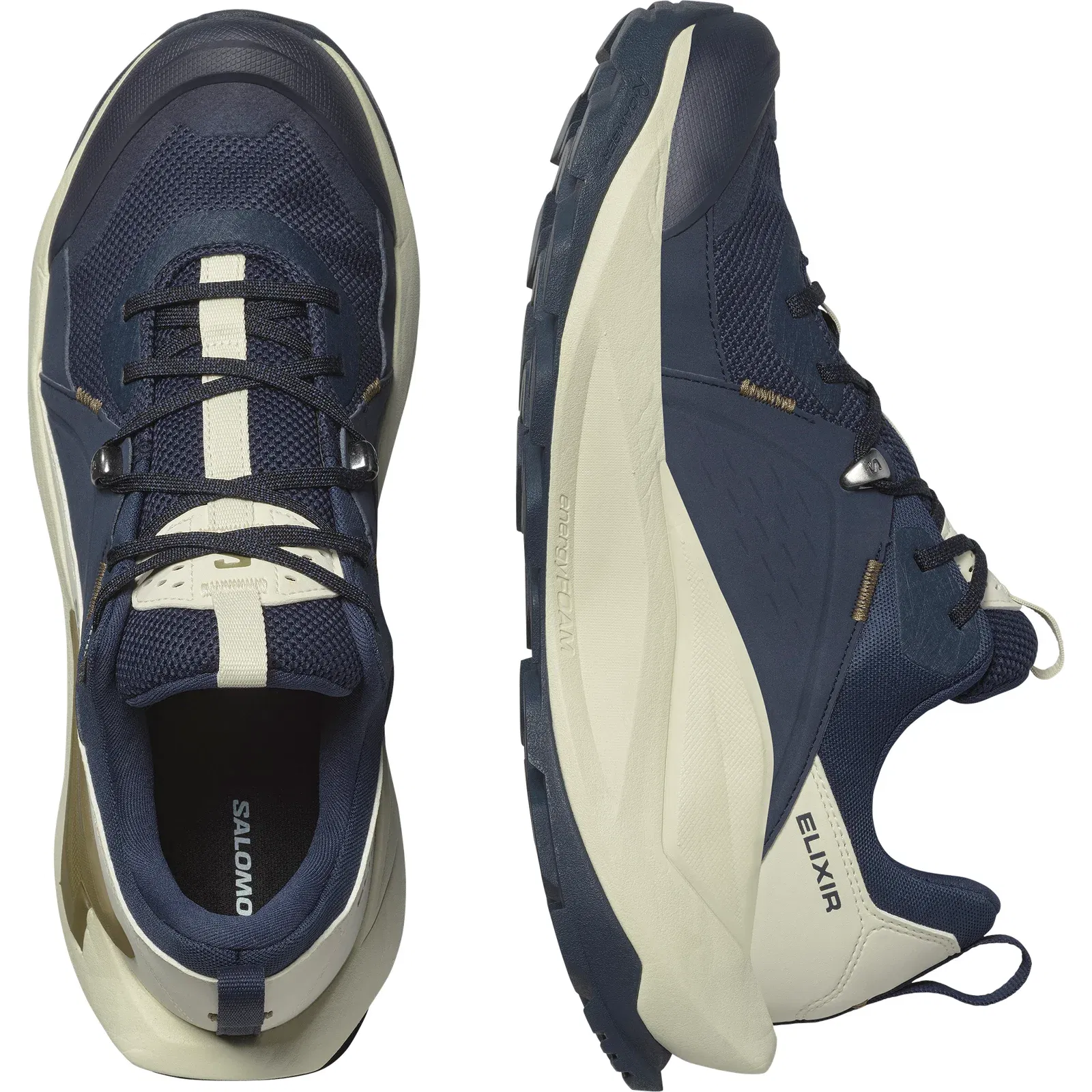 Salomon Elixir Gore-Tex Hiking & Backpacking Shoes Blue Nights