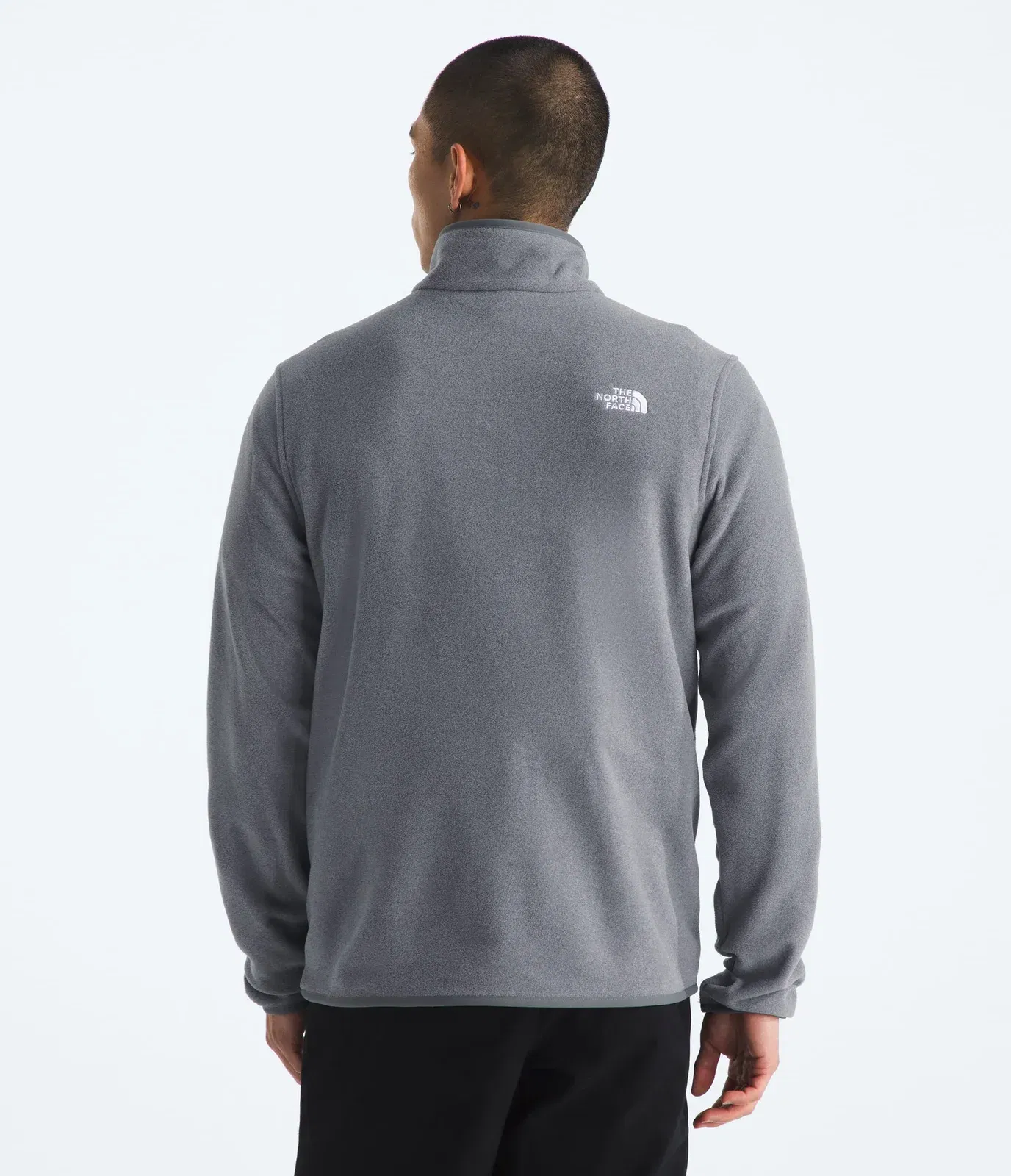 The North Face Men’s Glacier Fleece ¼-Zip Jacket TNF Mid Grey Heather