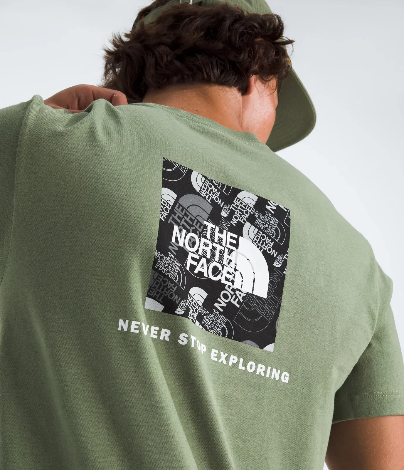 The North Face Men’s Evolution Box Toss Fill Short-Sleeve Tee—Graphic Bark Mist