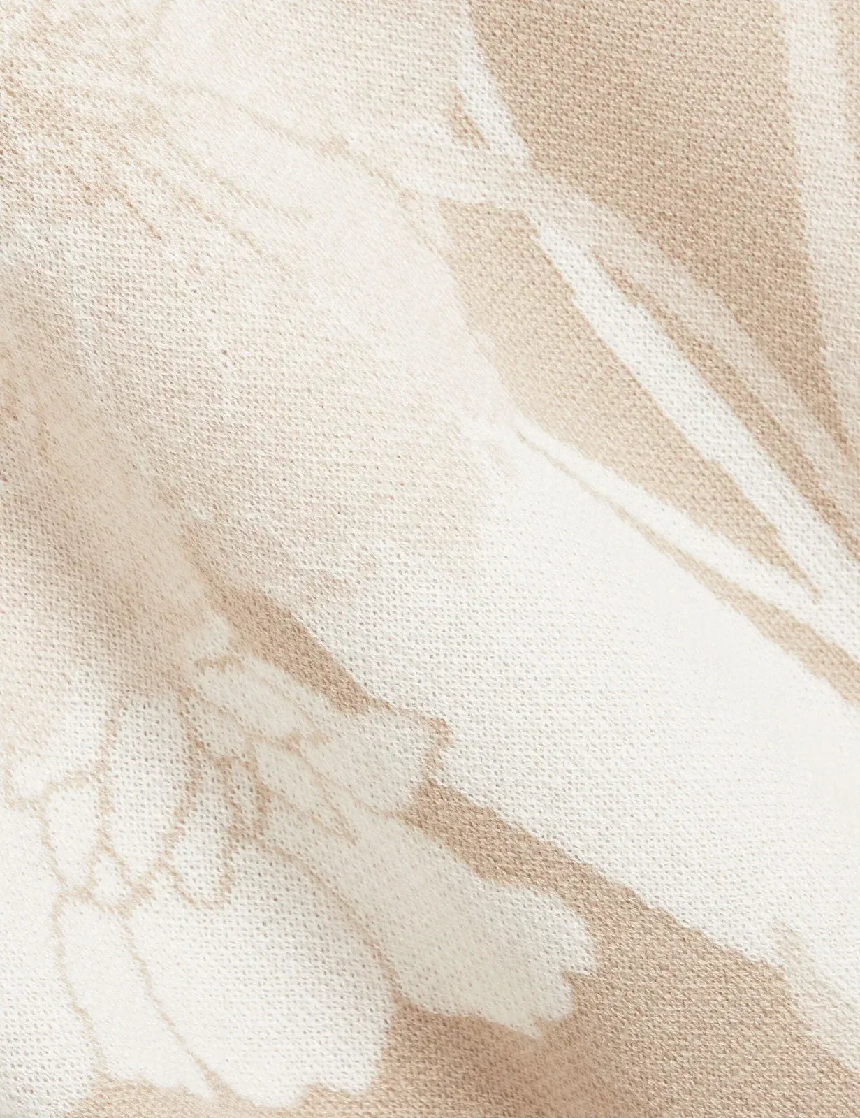 Ted Baker Baryn Jacquard Botanical Wool Blend T-Shirt