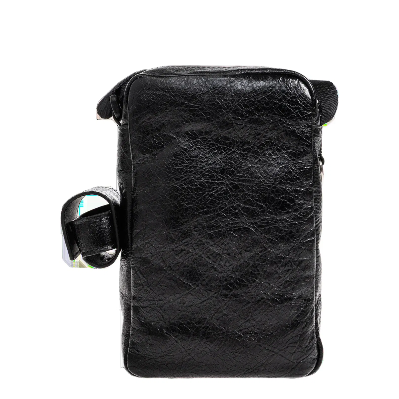 Superbusy Lambskin Crossbody Bag - Black