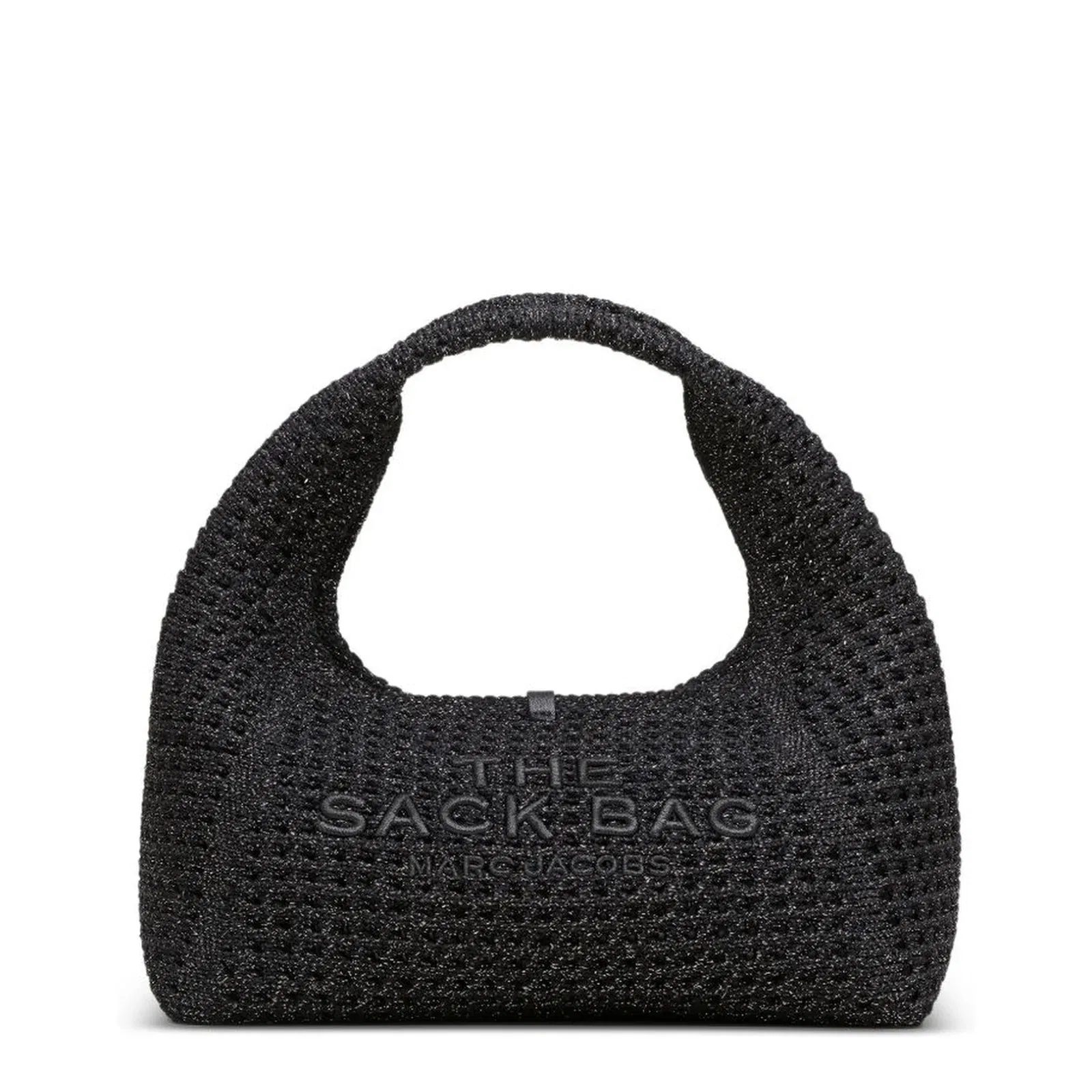 The Mini Sack One Size Crochet Sack Bag - ONYX