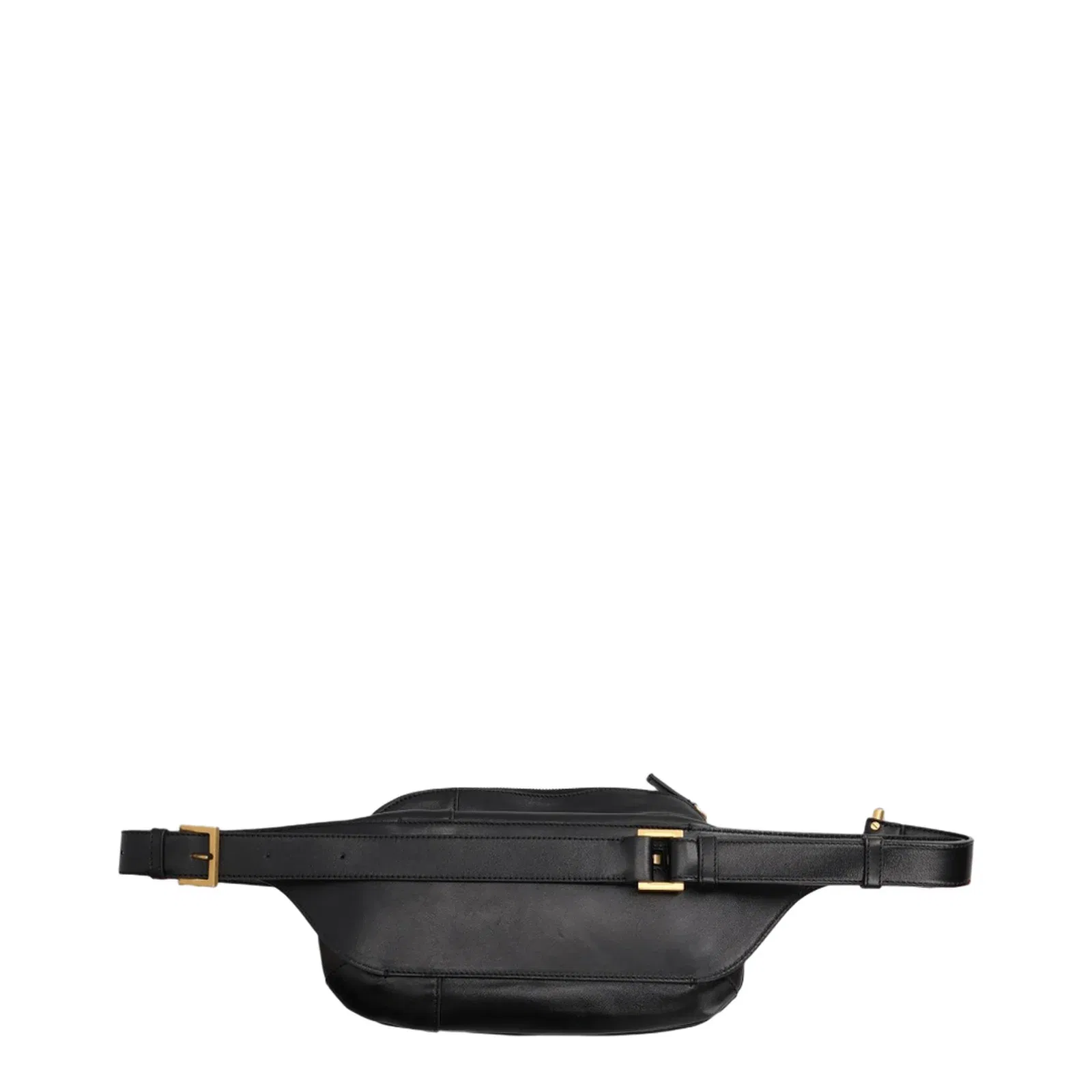 Lou Small Nappa Belt Bag - Black+Brown
