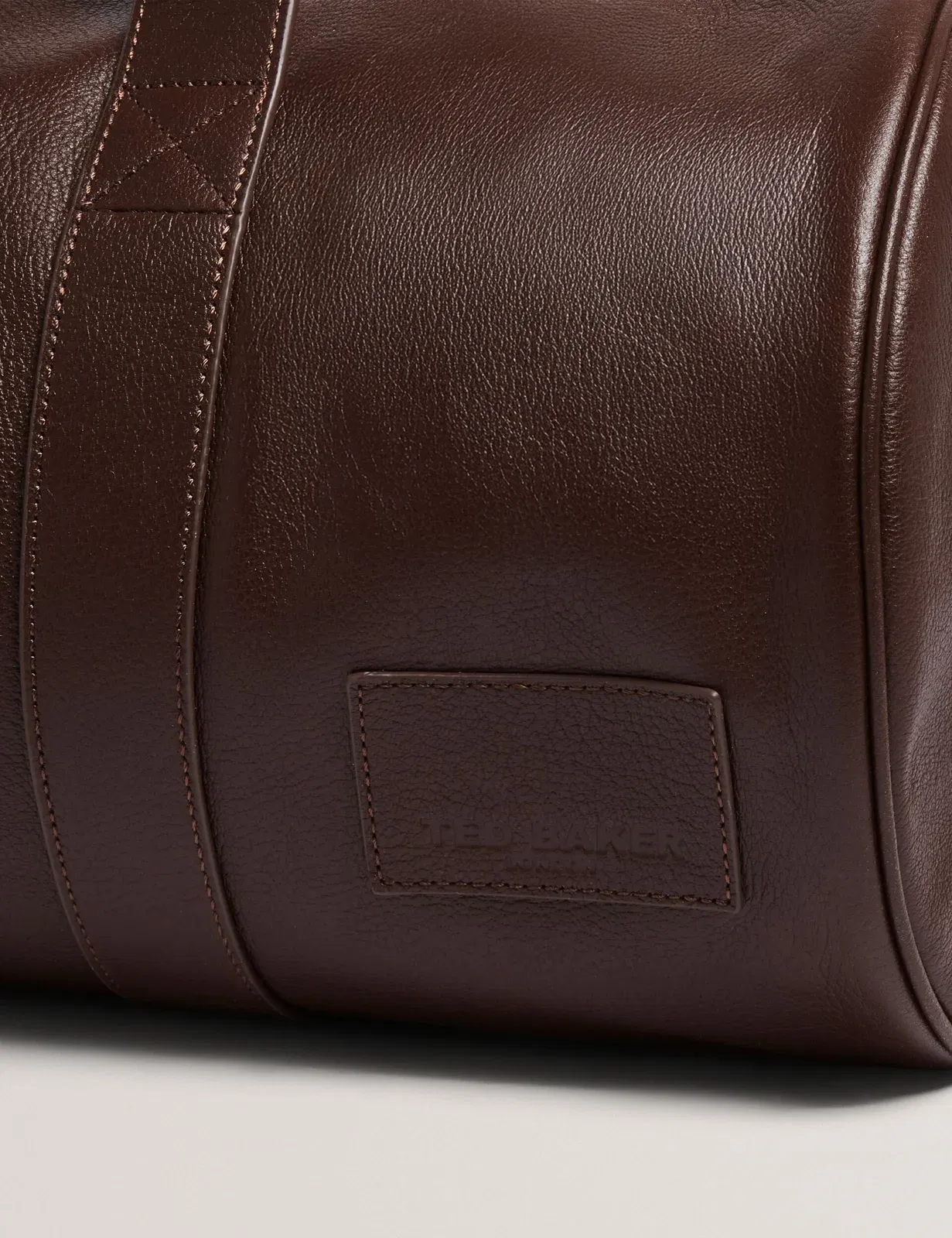 Ted Baker Grantly Leather Overnight Duffle Bag
