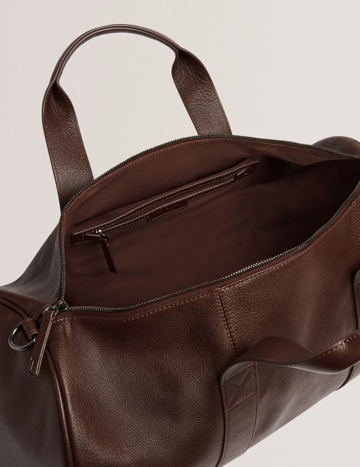 Ted Baker Grantly Leather Overnight Duffle Bag