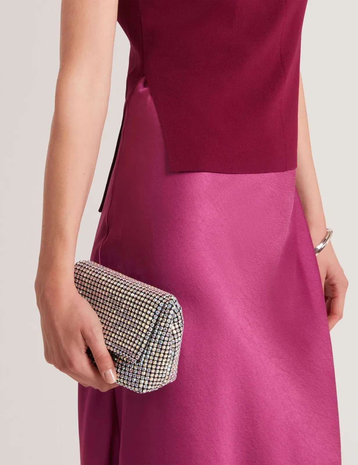 Ted Baker Gliters Crystal Embellished Mini Crossbody Bag Women's