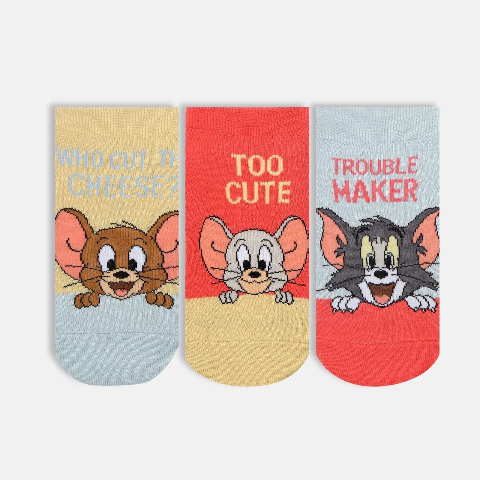 Women’s Tom & Jerry Cartoon Lowcut Socks