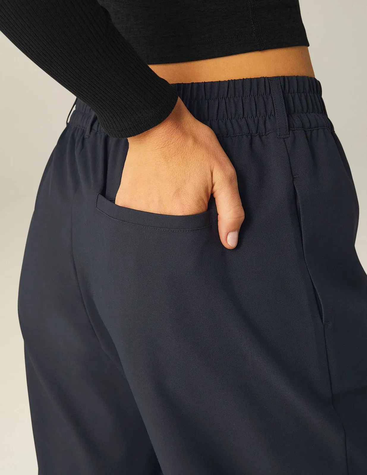 Beyond Yoga Status Wide Leg Trouser 31 Women's