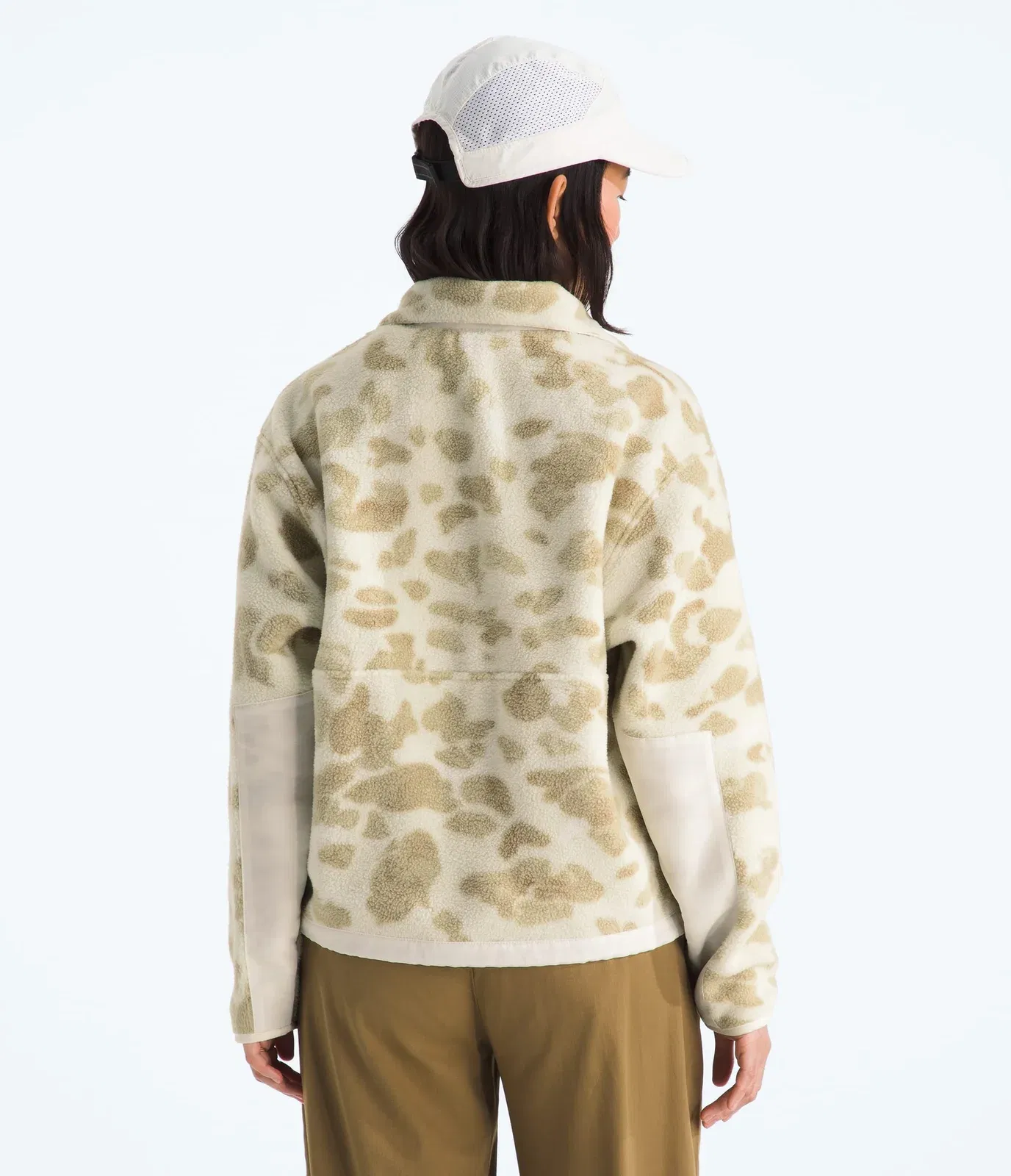 The North Face Women’s Yumiori Off Peak Full-Zip Jacket—Print Pale Khaki Heritage Print