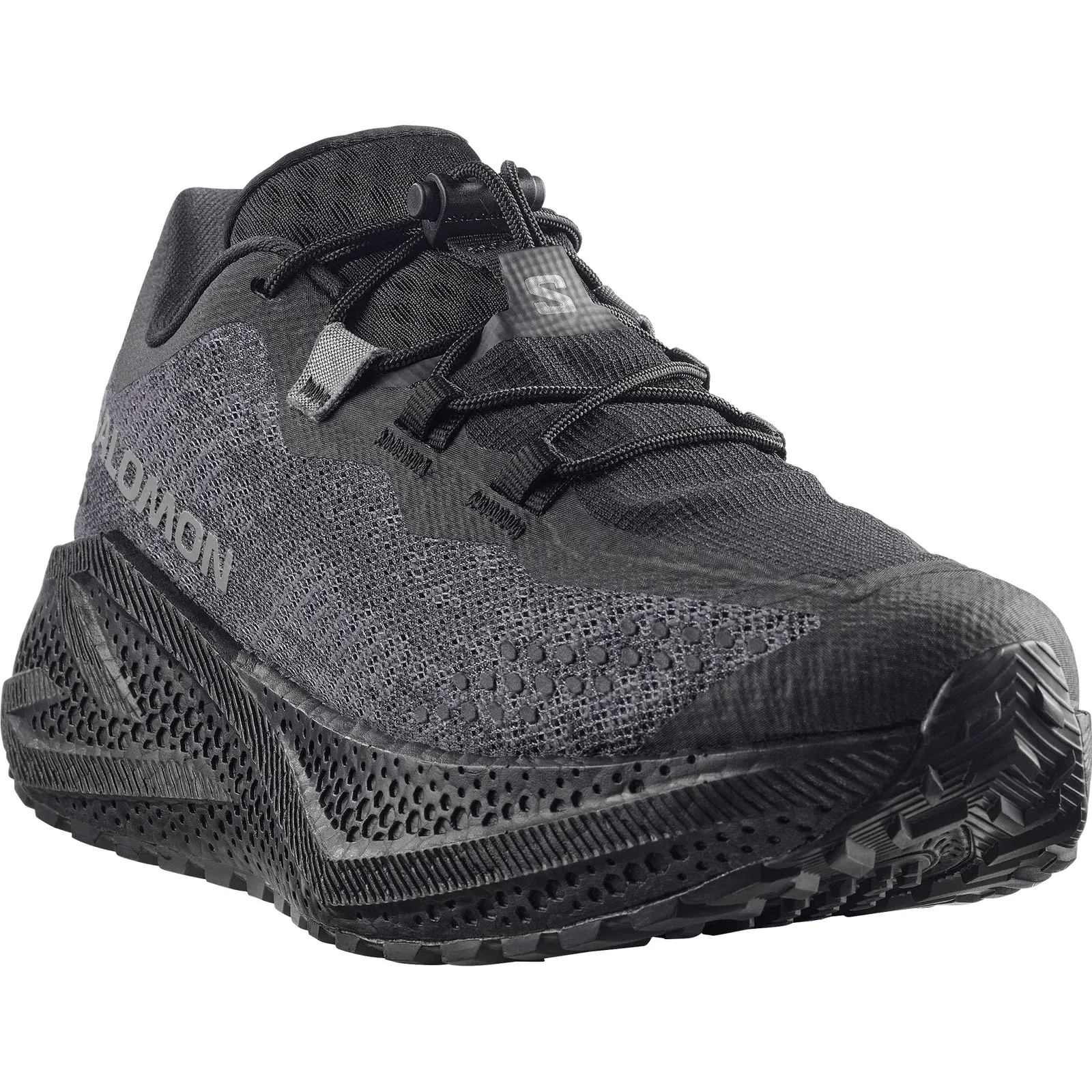 Salomon Aero Glide 4 Grvl Gravel Running Shoes Womens Black
