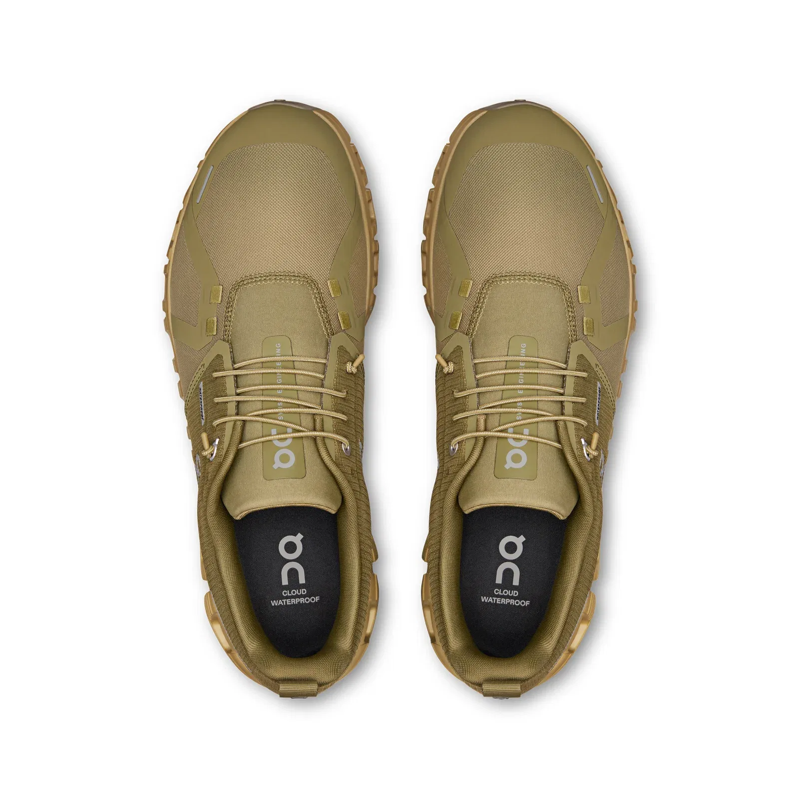 On Cloud 6 Waterproof Olive Safari