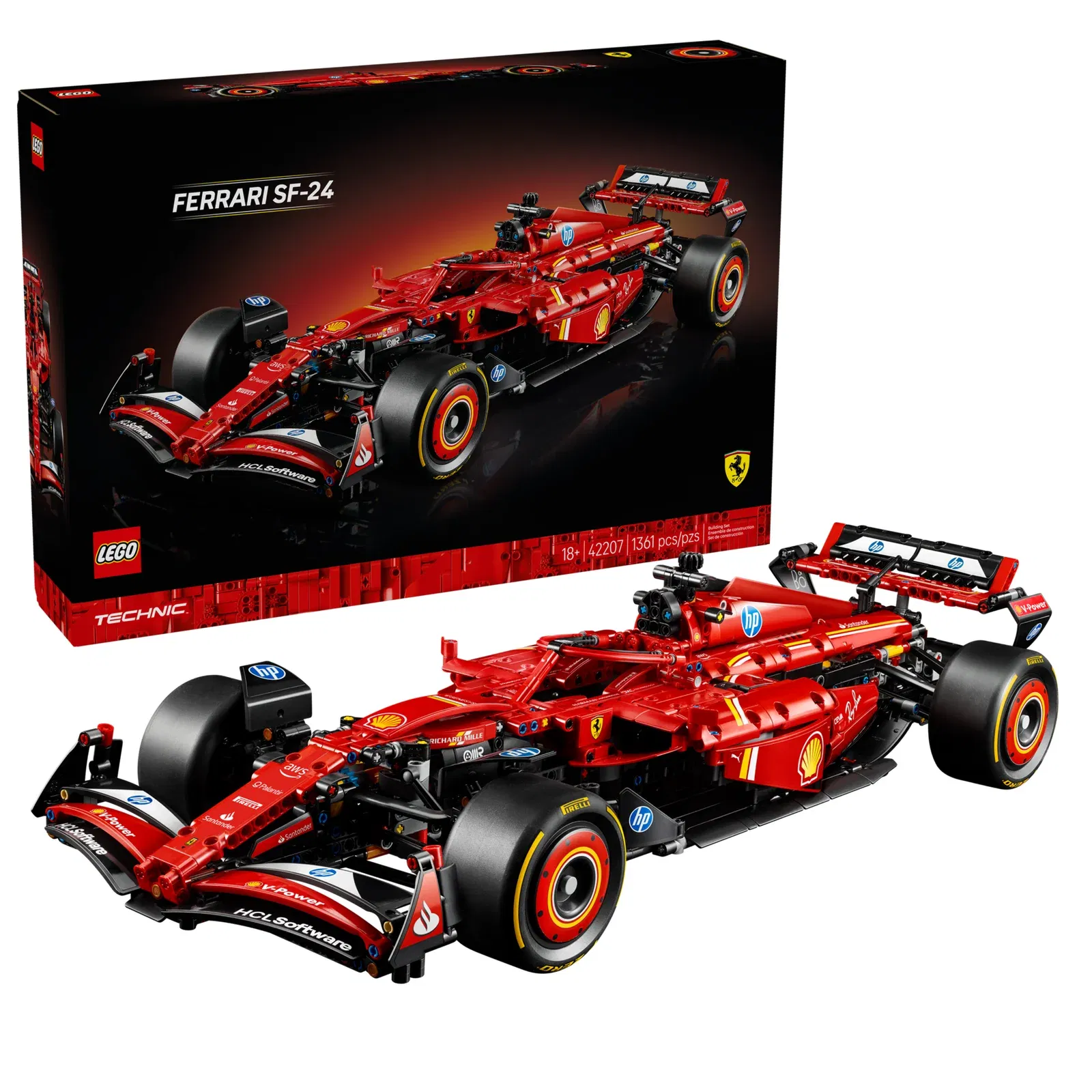 Lego Ferrari SF24 F1 Car