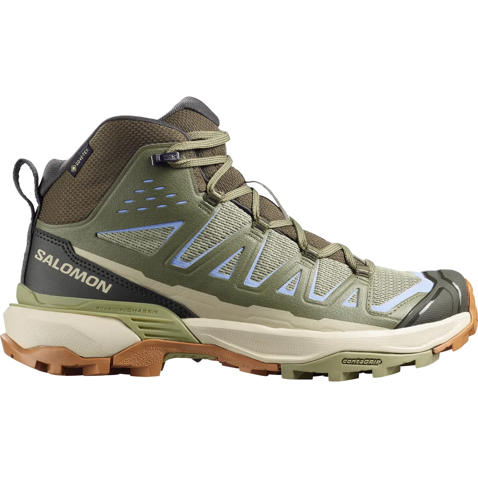 Salomon X Ultra 360 Edge Mid Gore-Tex Hiking & Backpacking Shoes Womens Tea