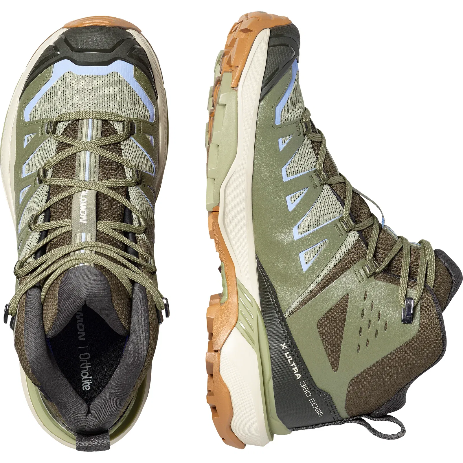 Salomon X Ultra 360 Edge Mid Gore-Tex Hiking & Backpacking Shoes Womens Tea