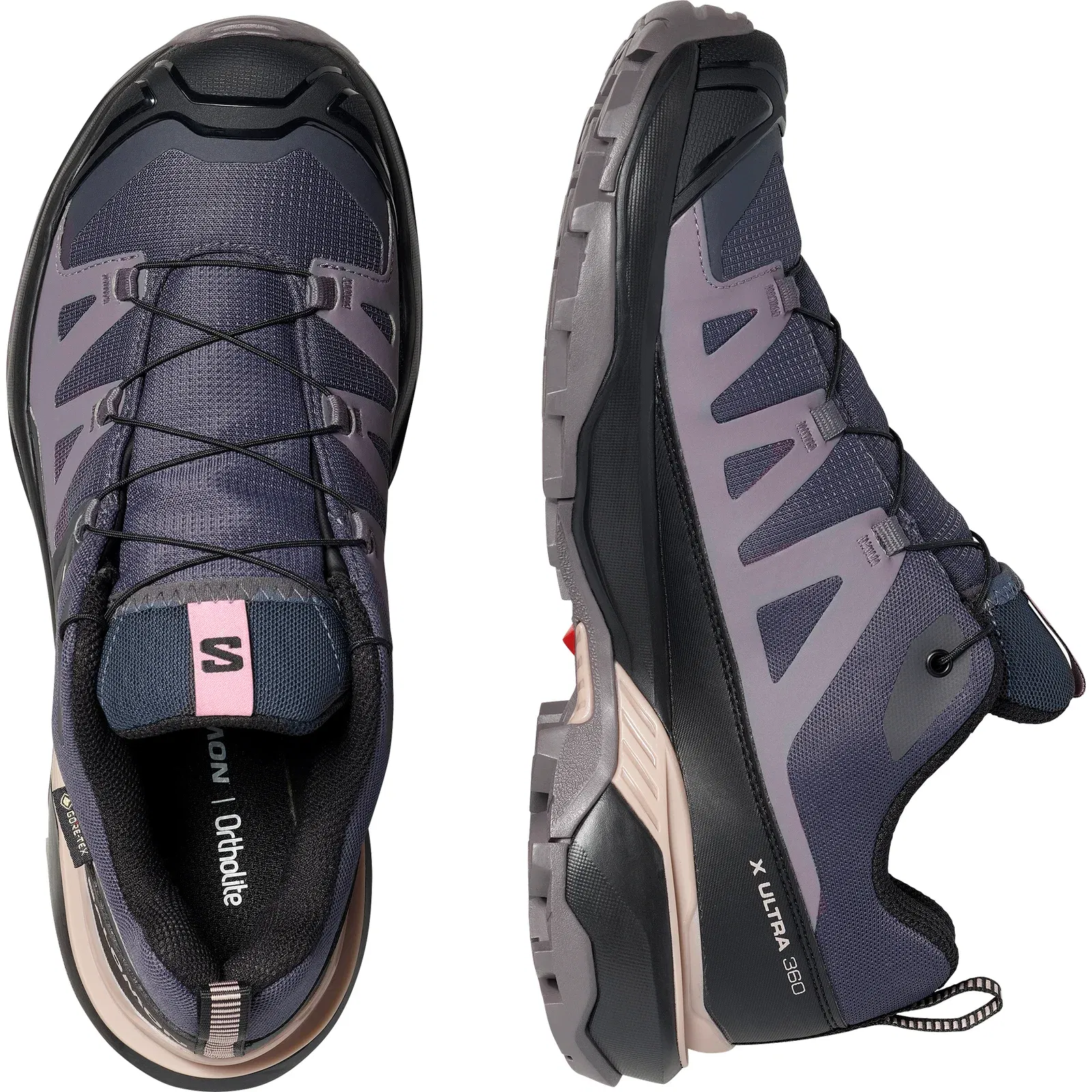 Salomon X Ultra 360 Gore-Tex Hiking & Backpacking Shoes Womens Nine Iron