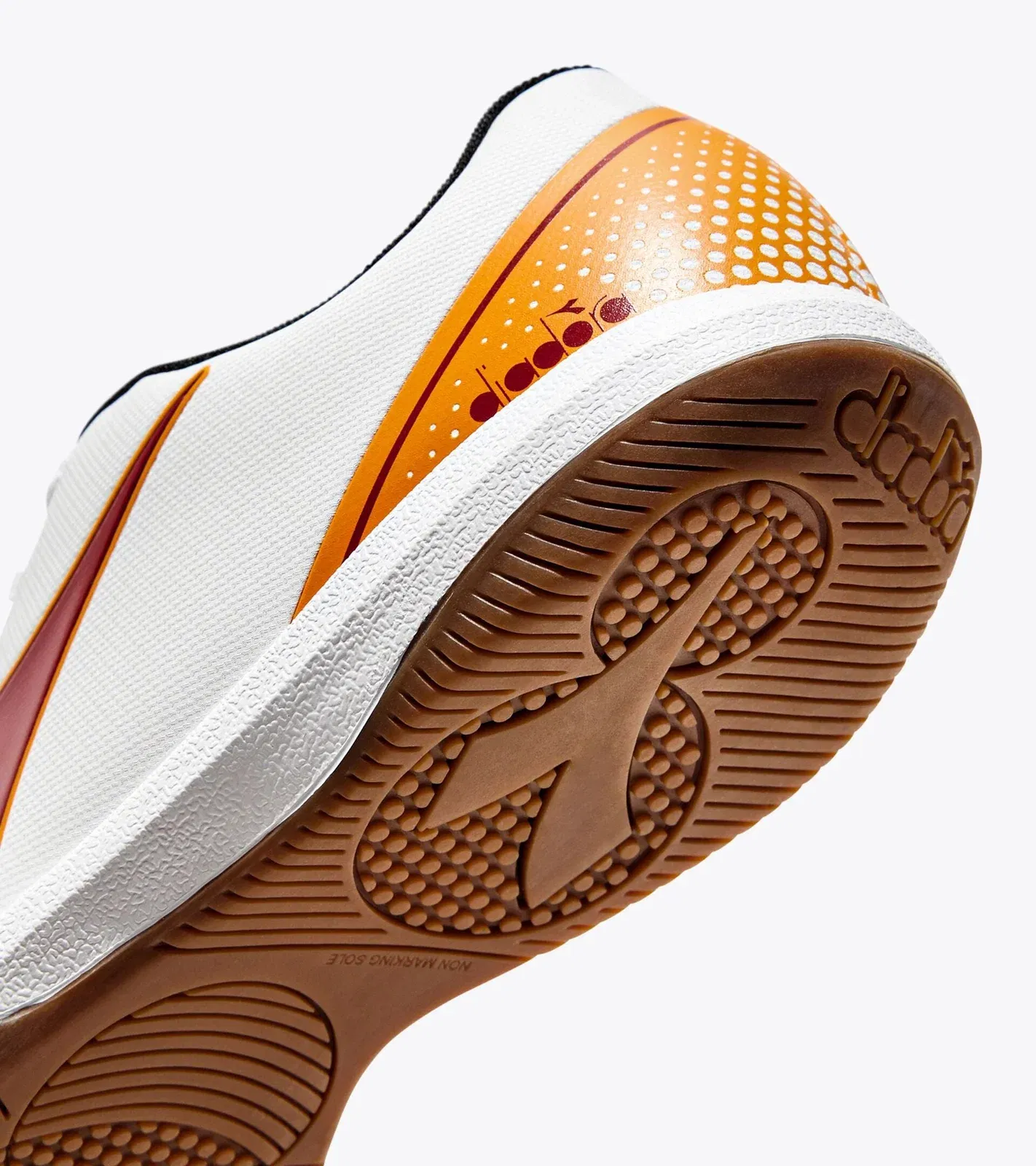 Diadora Pichichi 7 Idr White/Chili Pepper/Russet Orange