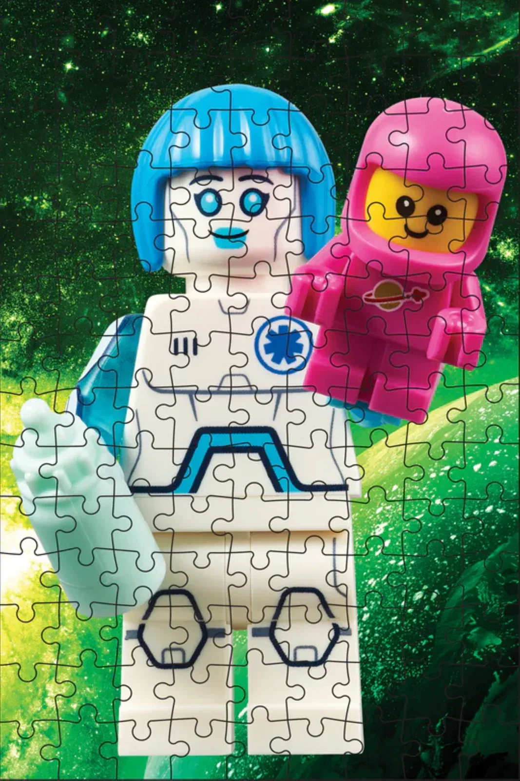 Lego Mystery Minifigure Mini Puzzle Space Edition