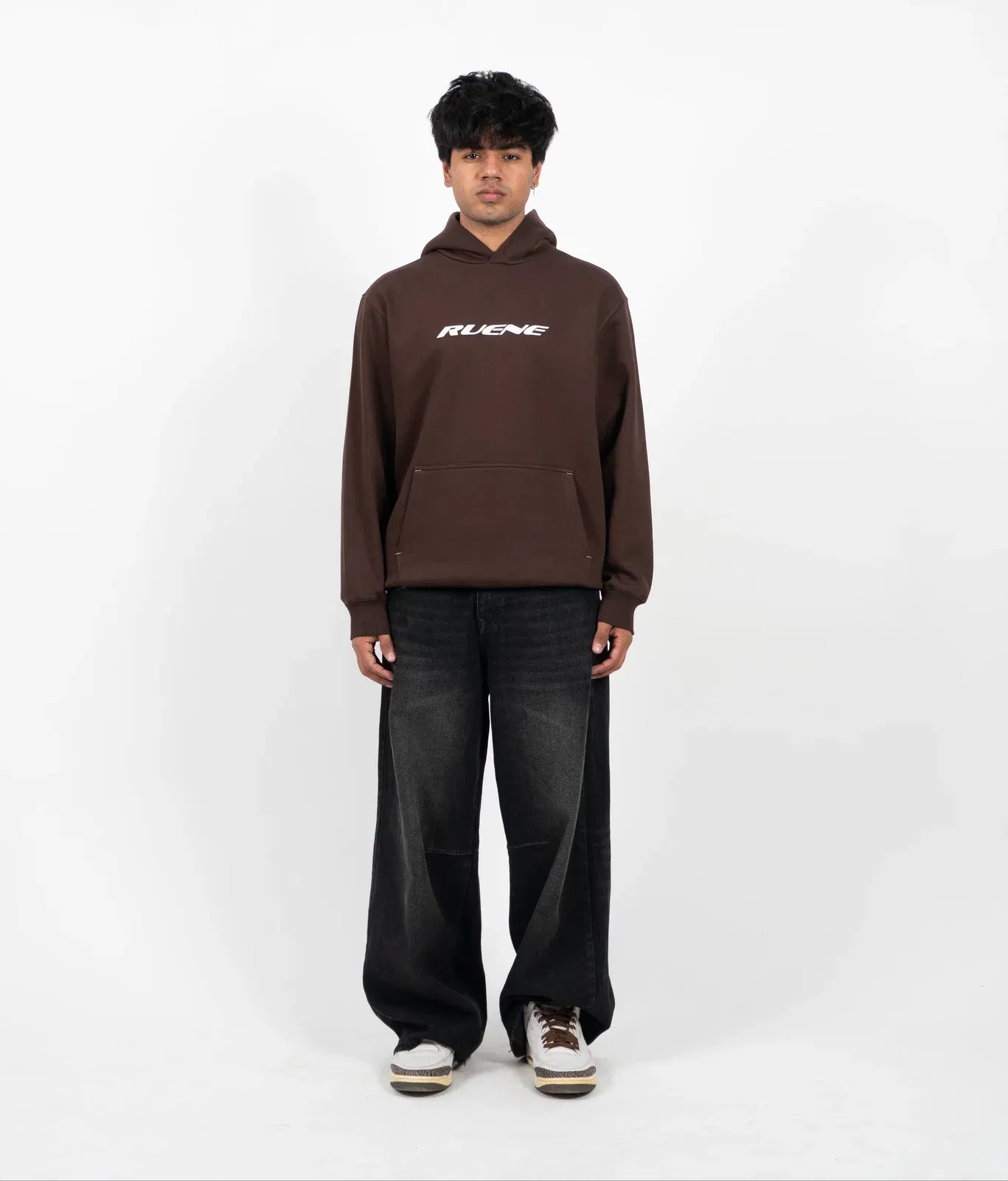 Brown Baseline Hoodie