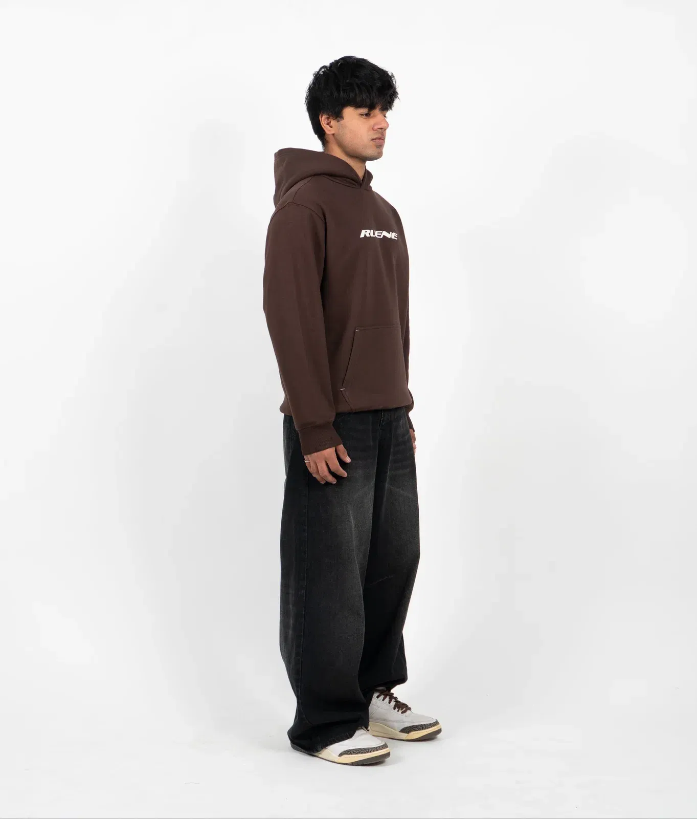 Brown Baseline Hoodie