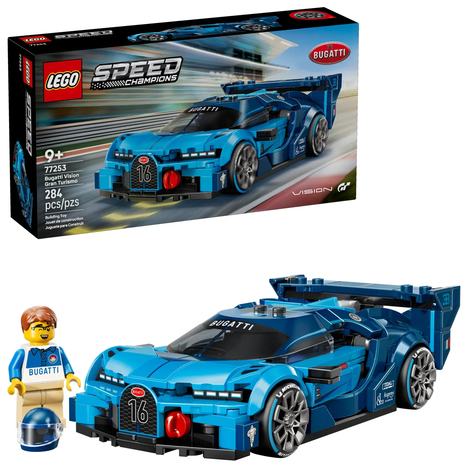 Lego Bugatti Vision GT Hyper Sports Car