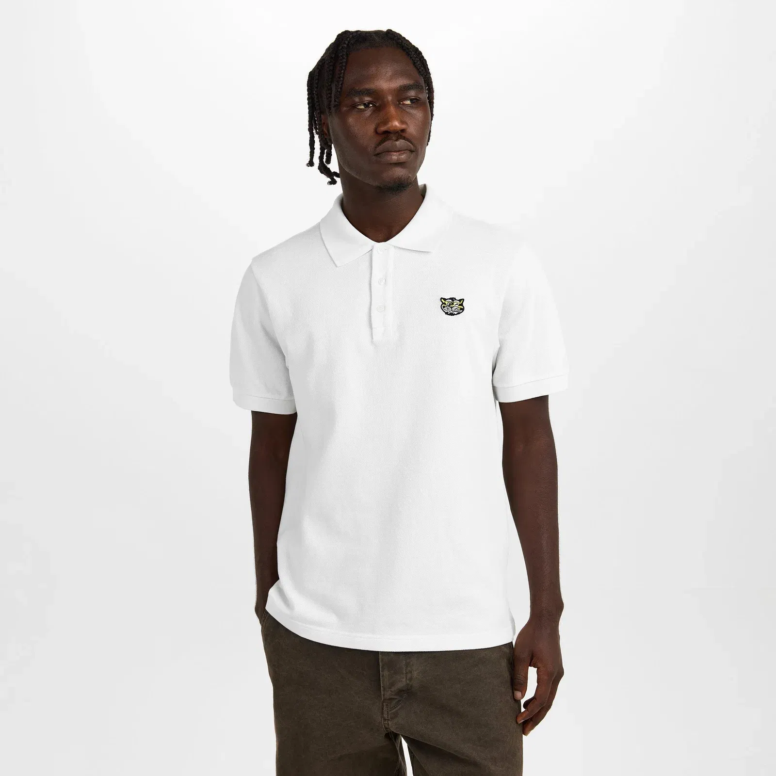 Wild Tiger Short Sleeve Polo Shirt
