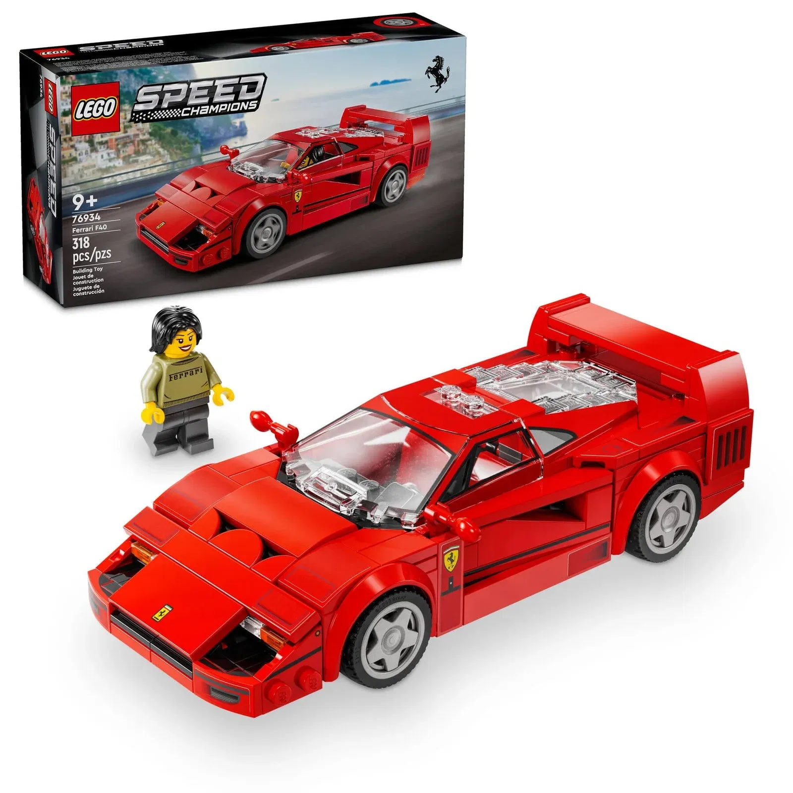 Lego Ferrari F40 Supercar
