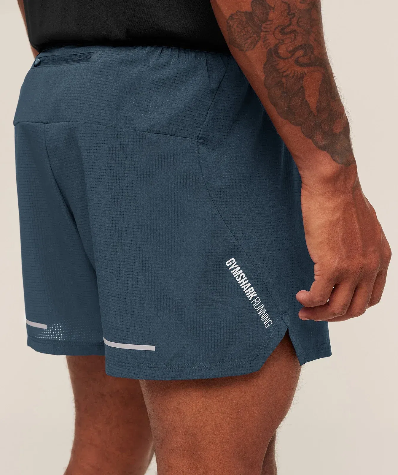 Gymshark Running 5" Shorts - GS Stealth Blue