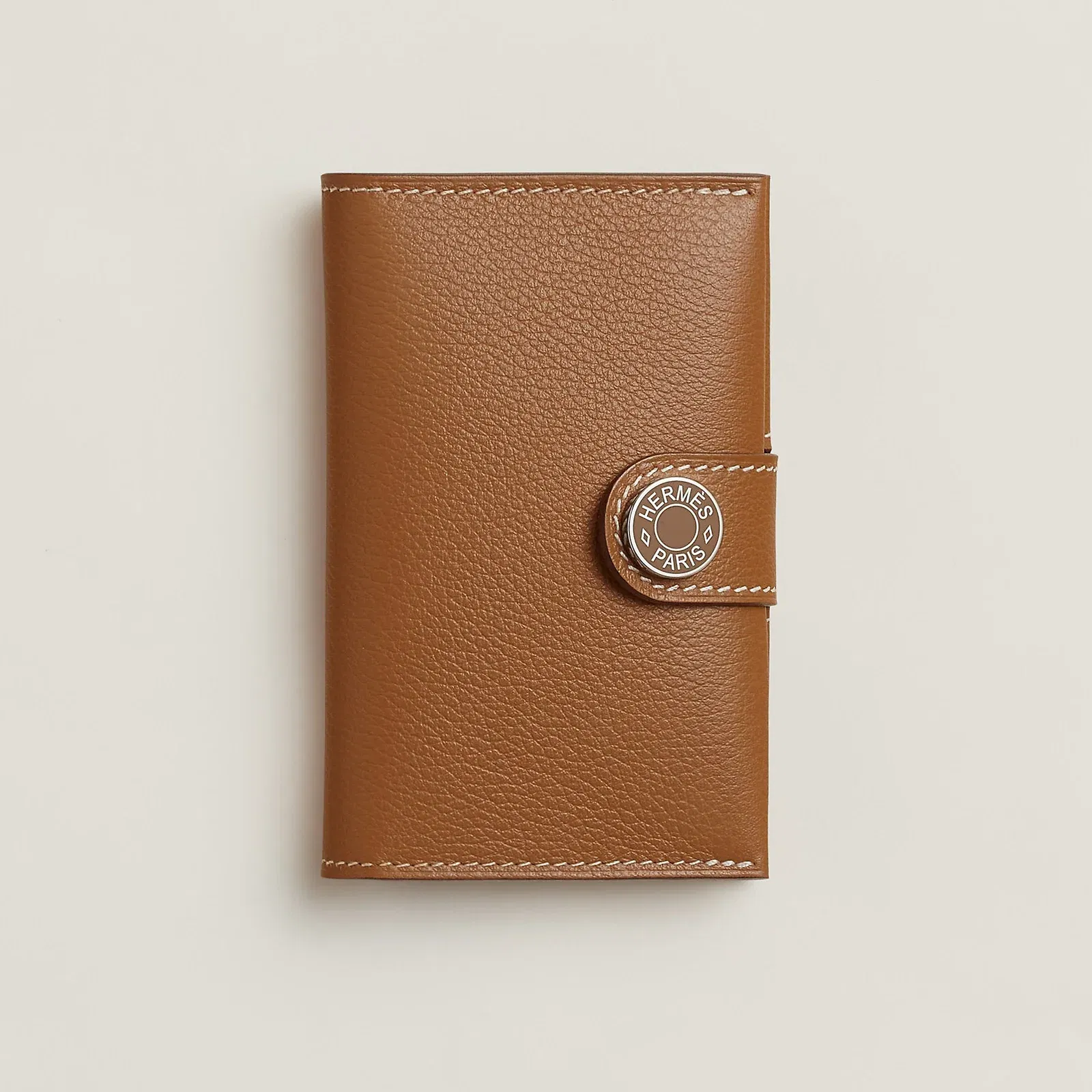 Hermes R.M.S Card Holder Bleu Zanzibar