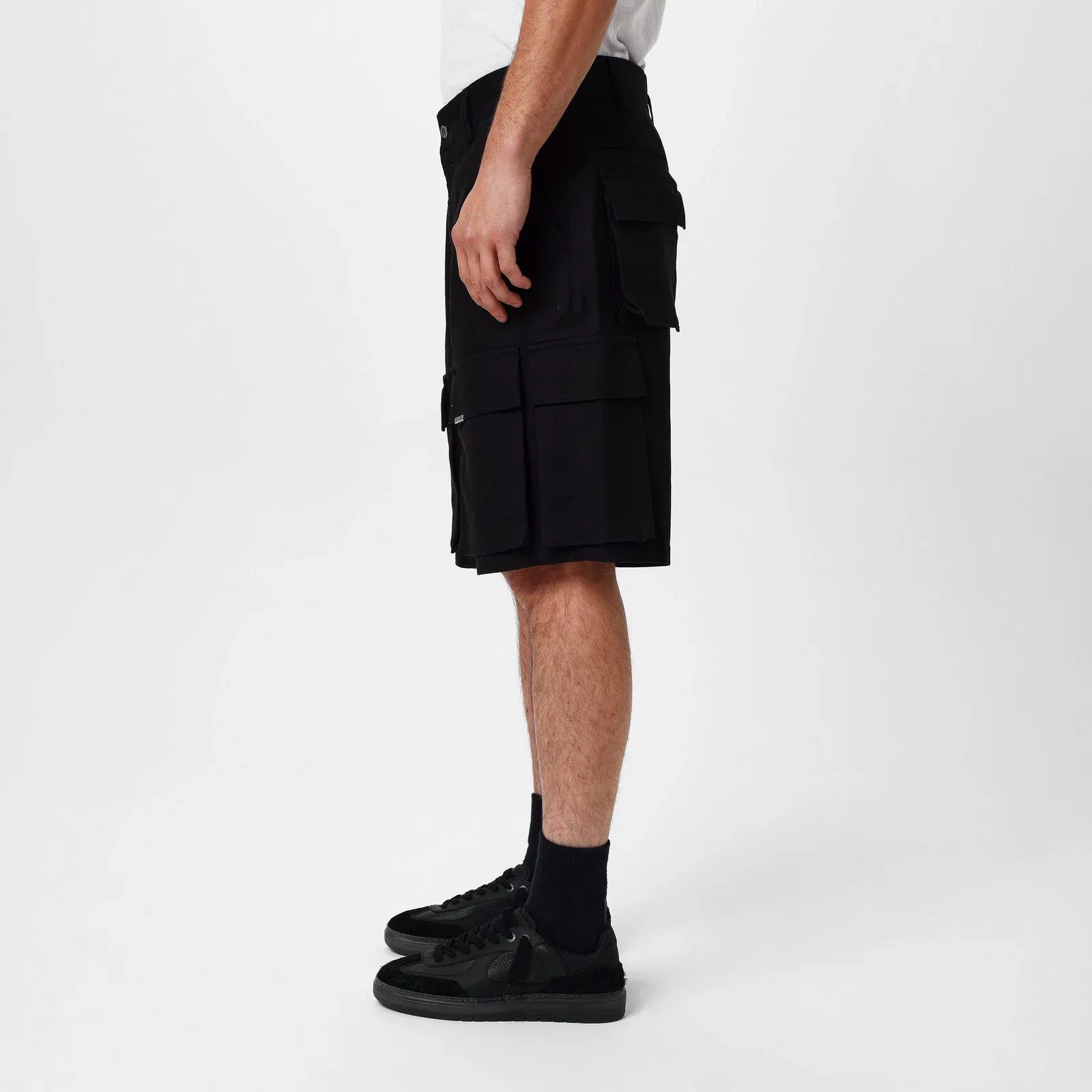 Baggy Oversized Pockets Cotton Cargo Shorts