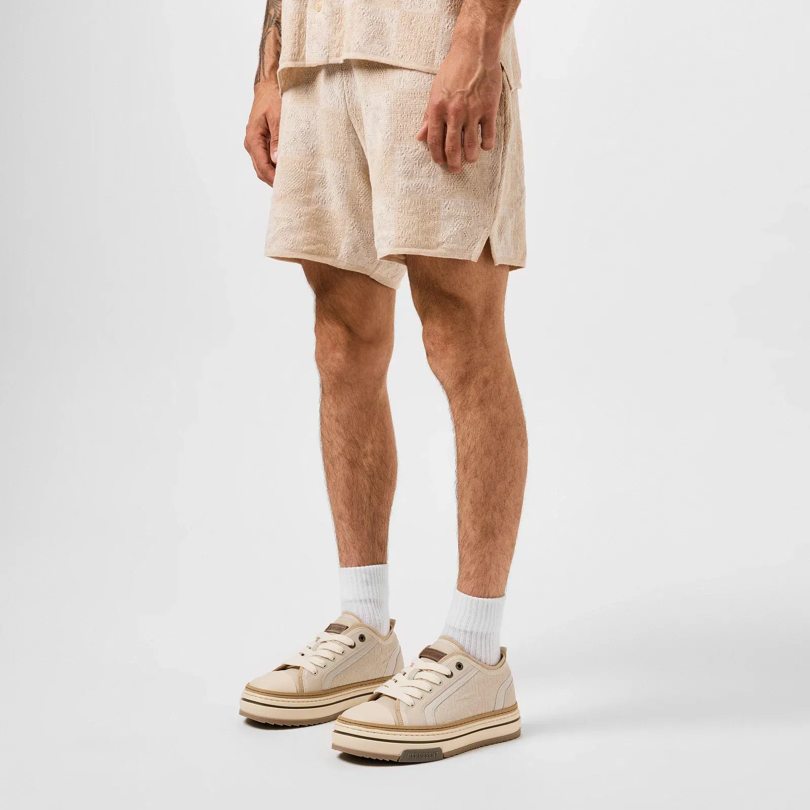X Low Trainers, Layered Design, Chunky Laces