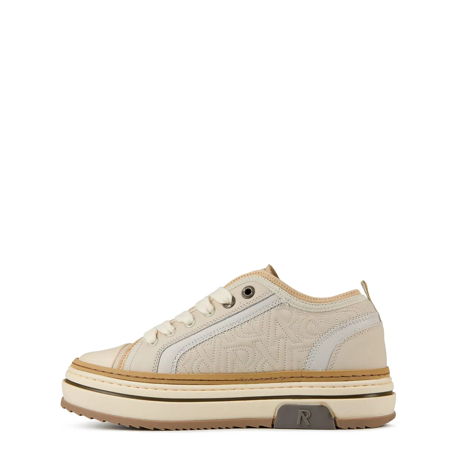 X Low Trainers, Layered Design, Chunky Laces