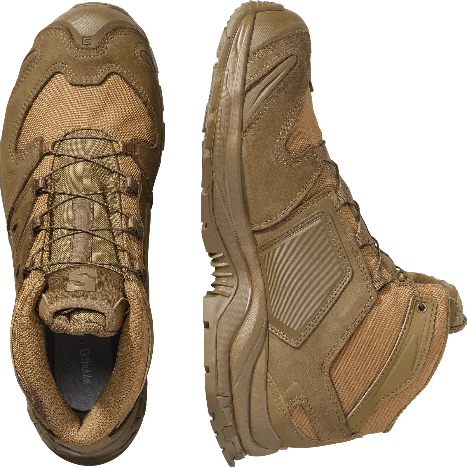 Salomon Xa Forces Mid Forces Shoes Coyote Brown